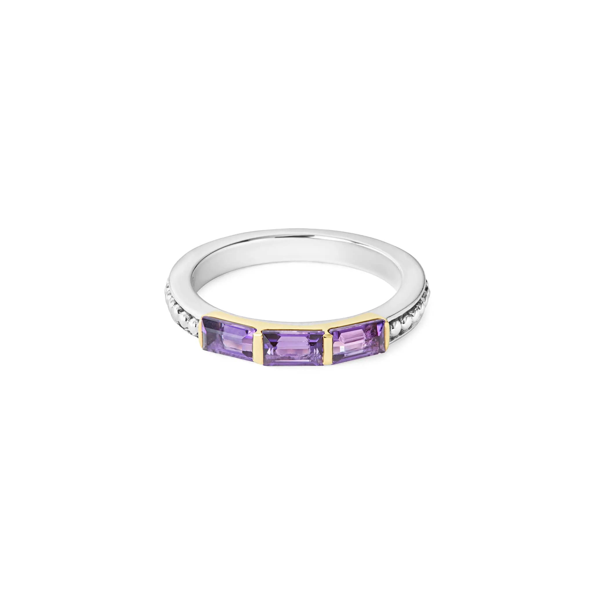Rittenhouse Amethyst Stacking Ring sold by LAGOS product image thumbnail 3