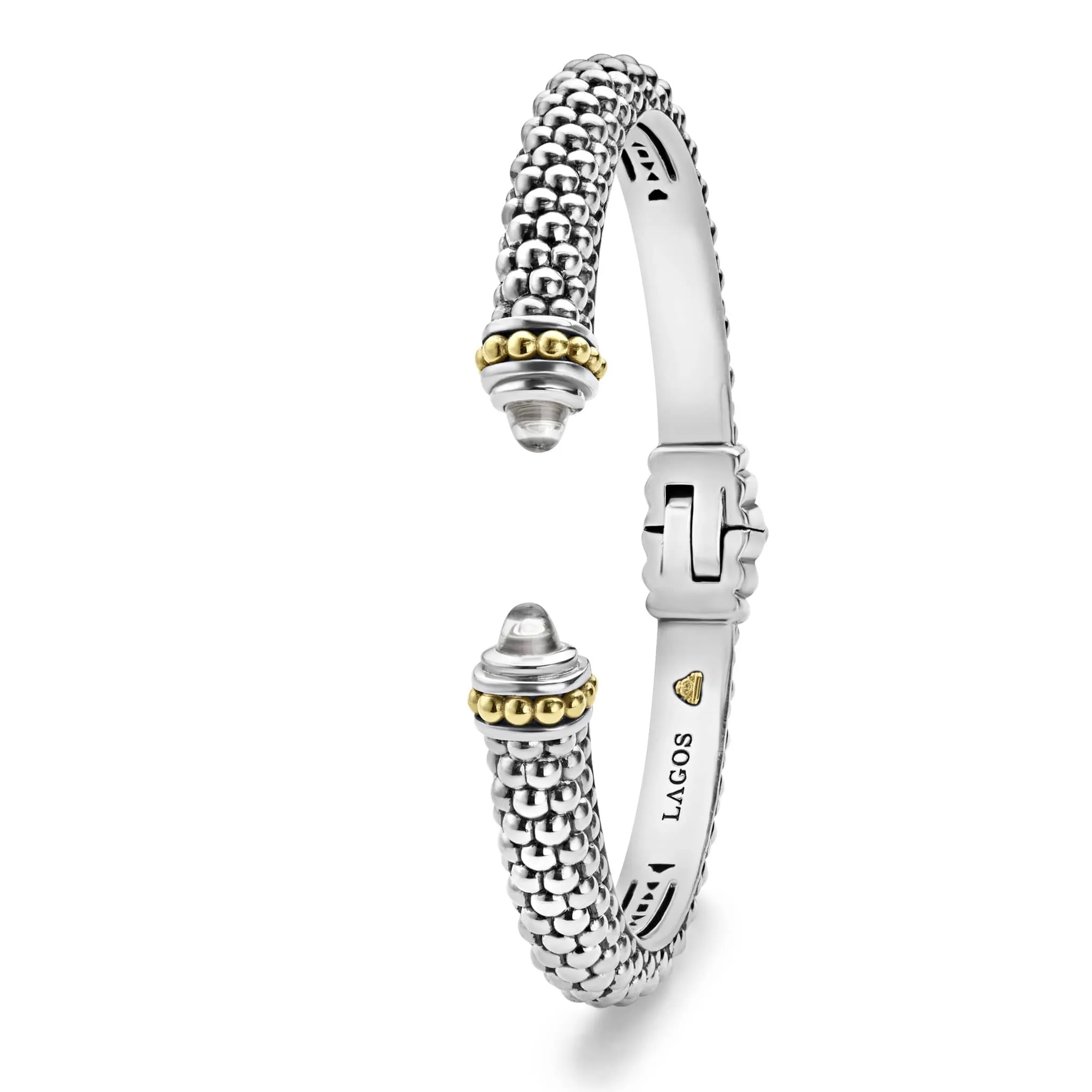 Rittenhouse White Topaz Cuff Bracelet | 8mm sold by LAGOS product image thumbnail 3