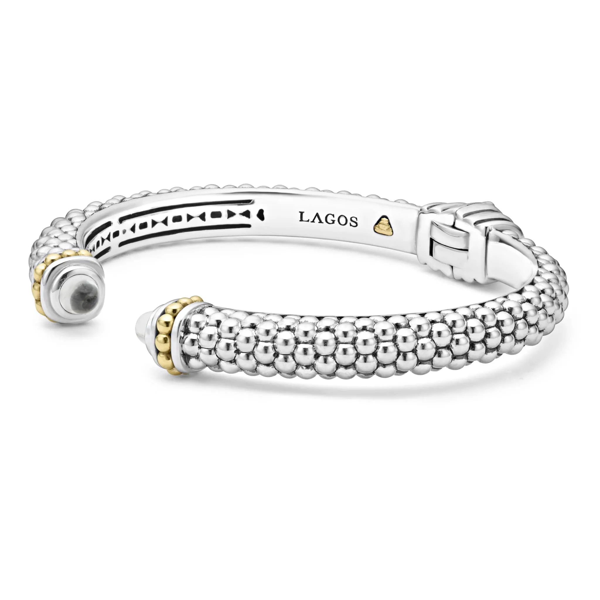 Rittenhouse White Topaz Cuff Bracelet | 8mm sold by LAGOS product image thumbnail 4