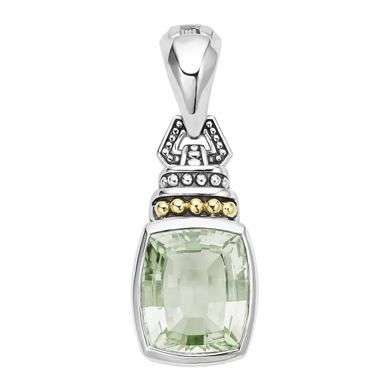 Rittenhouse Prasiolite Pendant sold by LAGOS