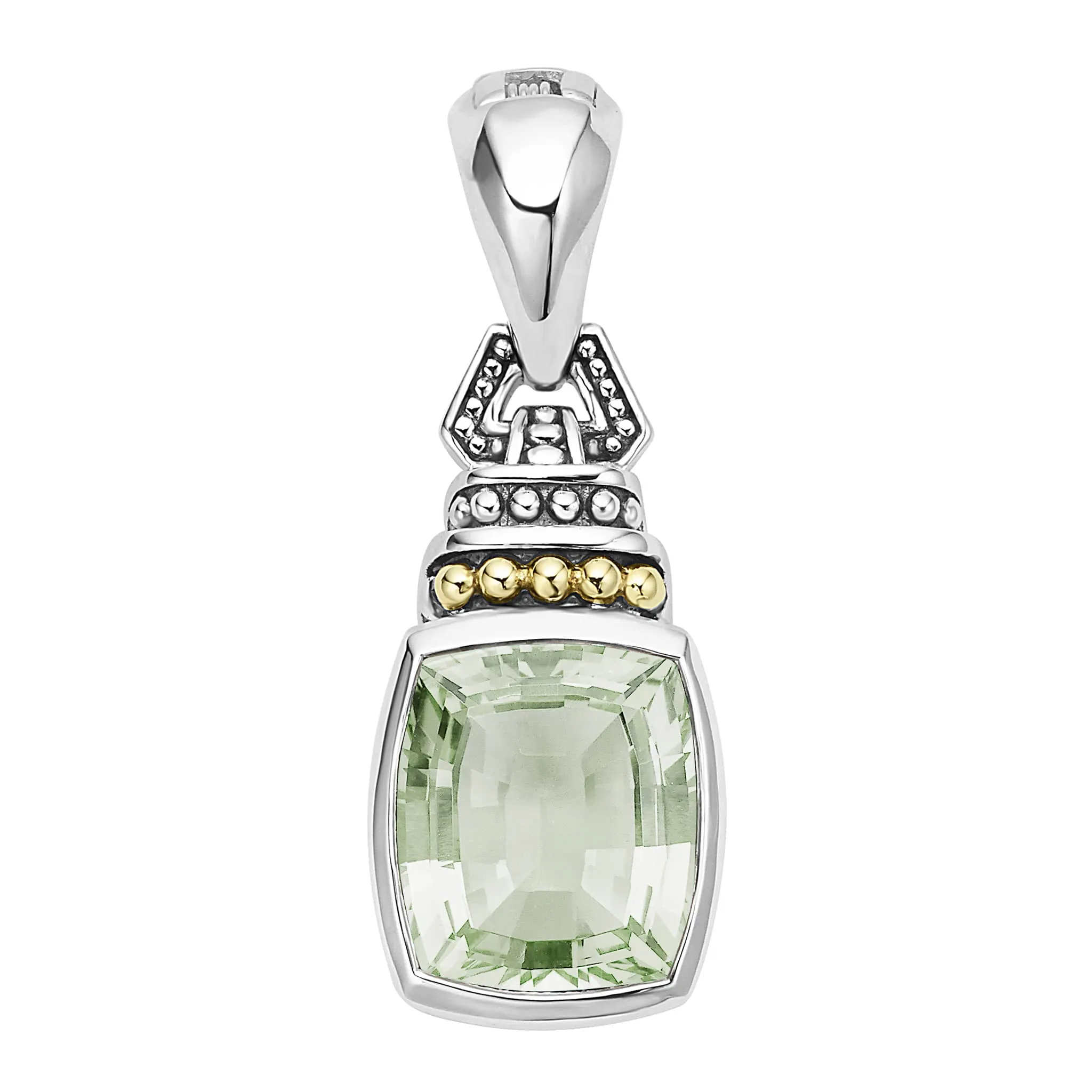 Rittenhouse Prasiolite Pendant sold by LAGOS