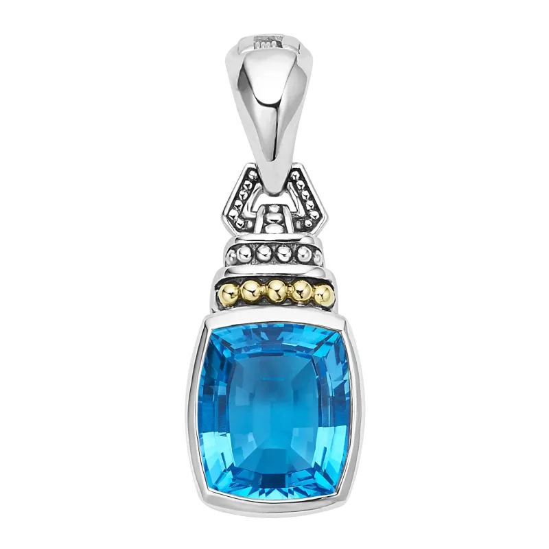 Rittenhouse Swiss Blue Topaz Pendant sold by LAGOS