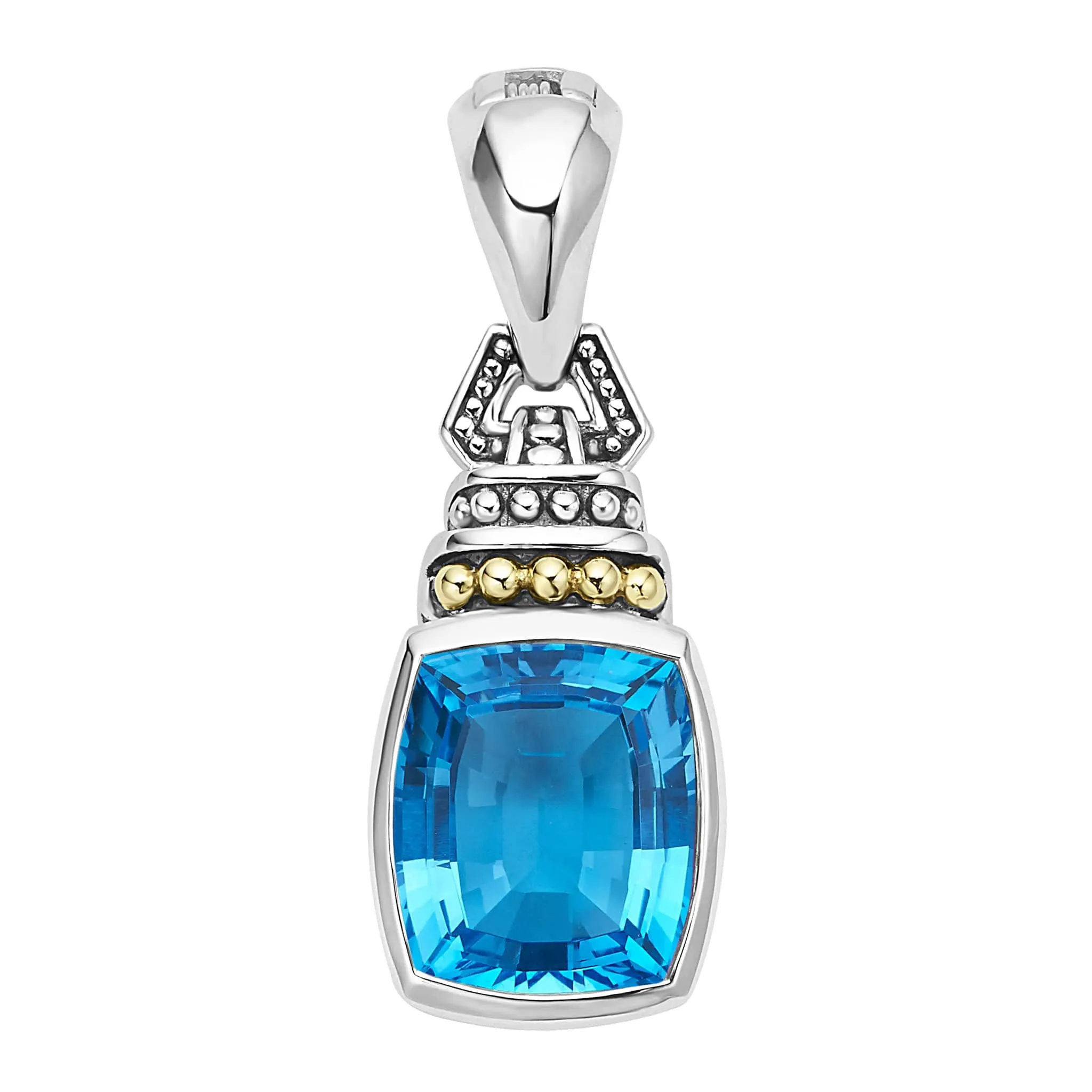 Rittenhouse Swiss Blue Topaz Pendant sold by LAGOS