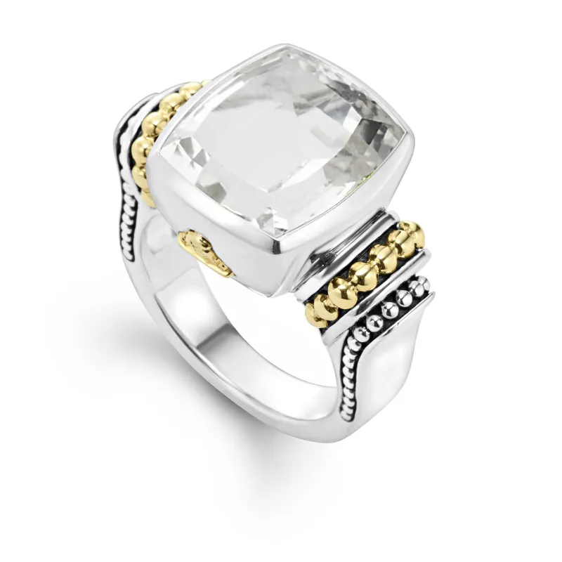 Rittenhouse Small White Topaz Statement Ring sold by LAGOS
