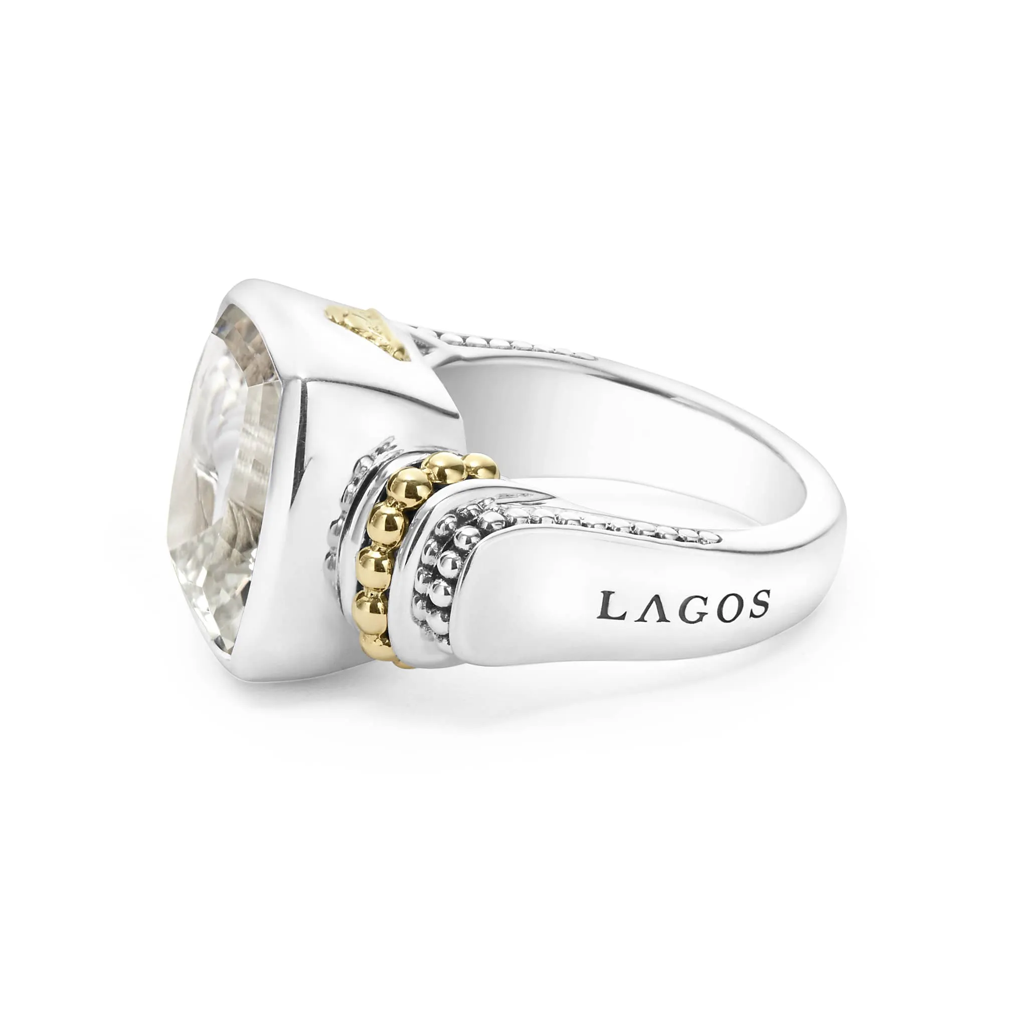 Rittenhouse Small White Topaz Statement Ring sold by LAGOS product image thumbnail 4