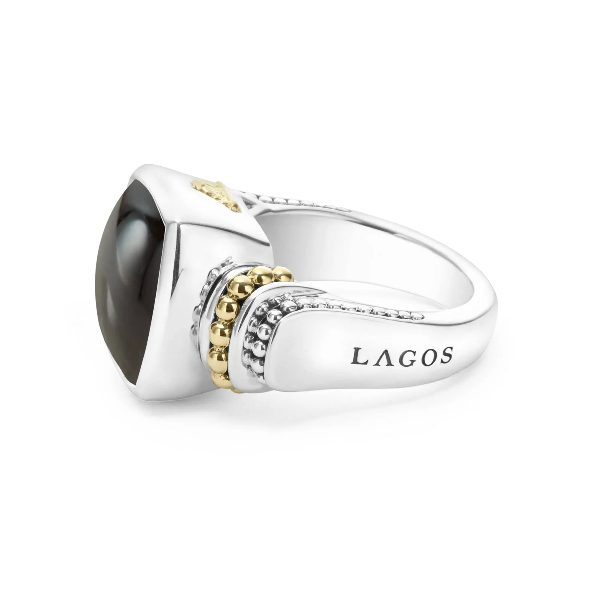 Rittenhouse Small Onyx Statement Ring sold by LAGOS product image thumbnail 4