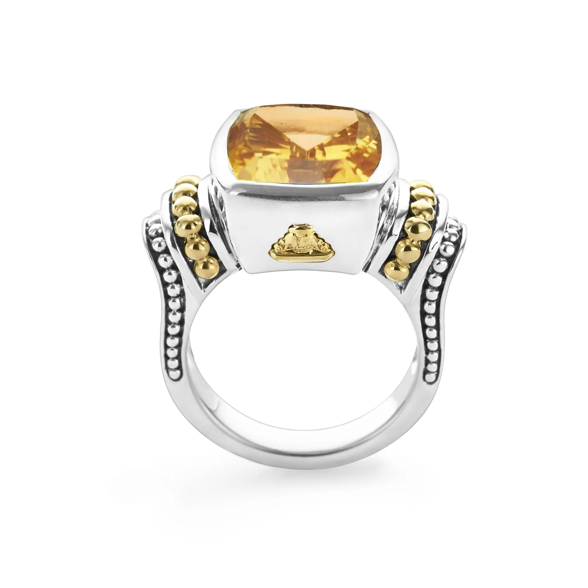 Rittenhouse Small Citrine Statement Ring sold by LAGOS product image thumbnail 5