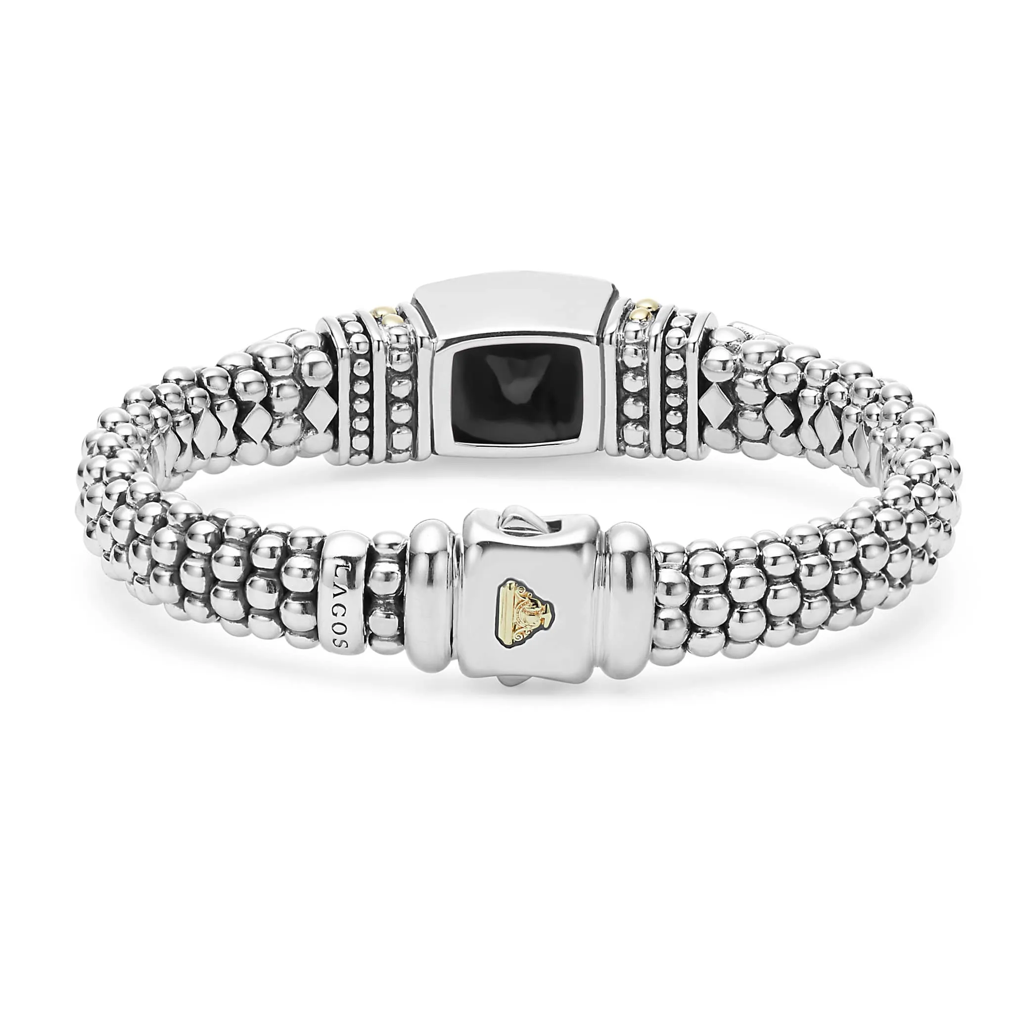 Rittenhouse Onyx Caviar Bracelet | 9mm sold by LAGOS product image thumbnail 5