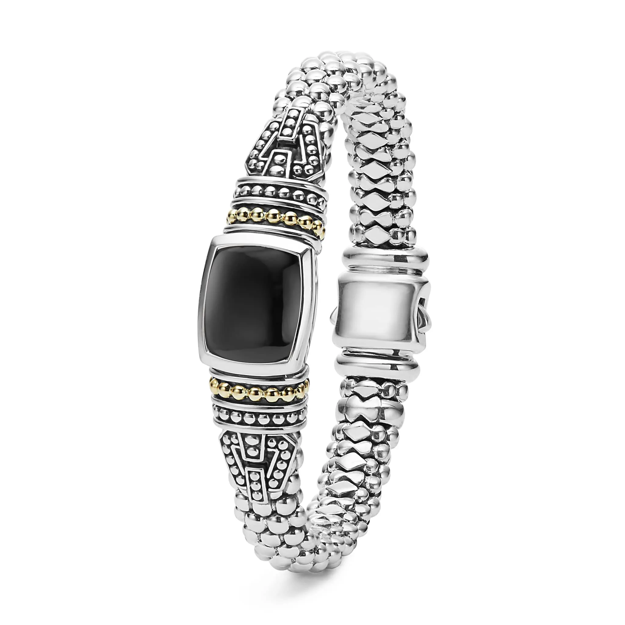 Rittenhouse Onyx Caviar Bracelet | 9mm sold by LAGOS product image thumbnail 3