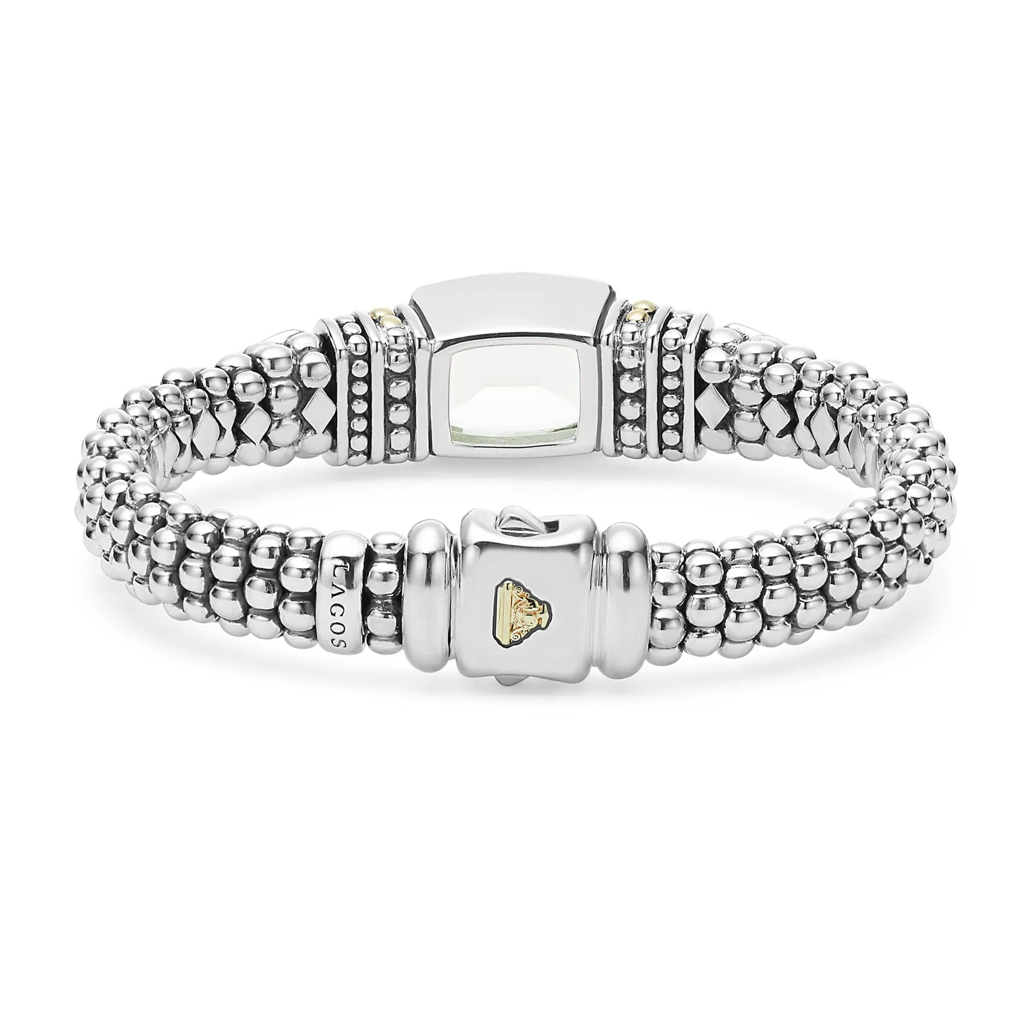 Rittenhouse Prasiolite Caviar Bracelet | 9mm sold by LAGOS product image thumbnail 5