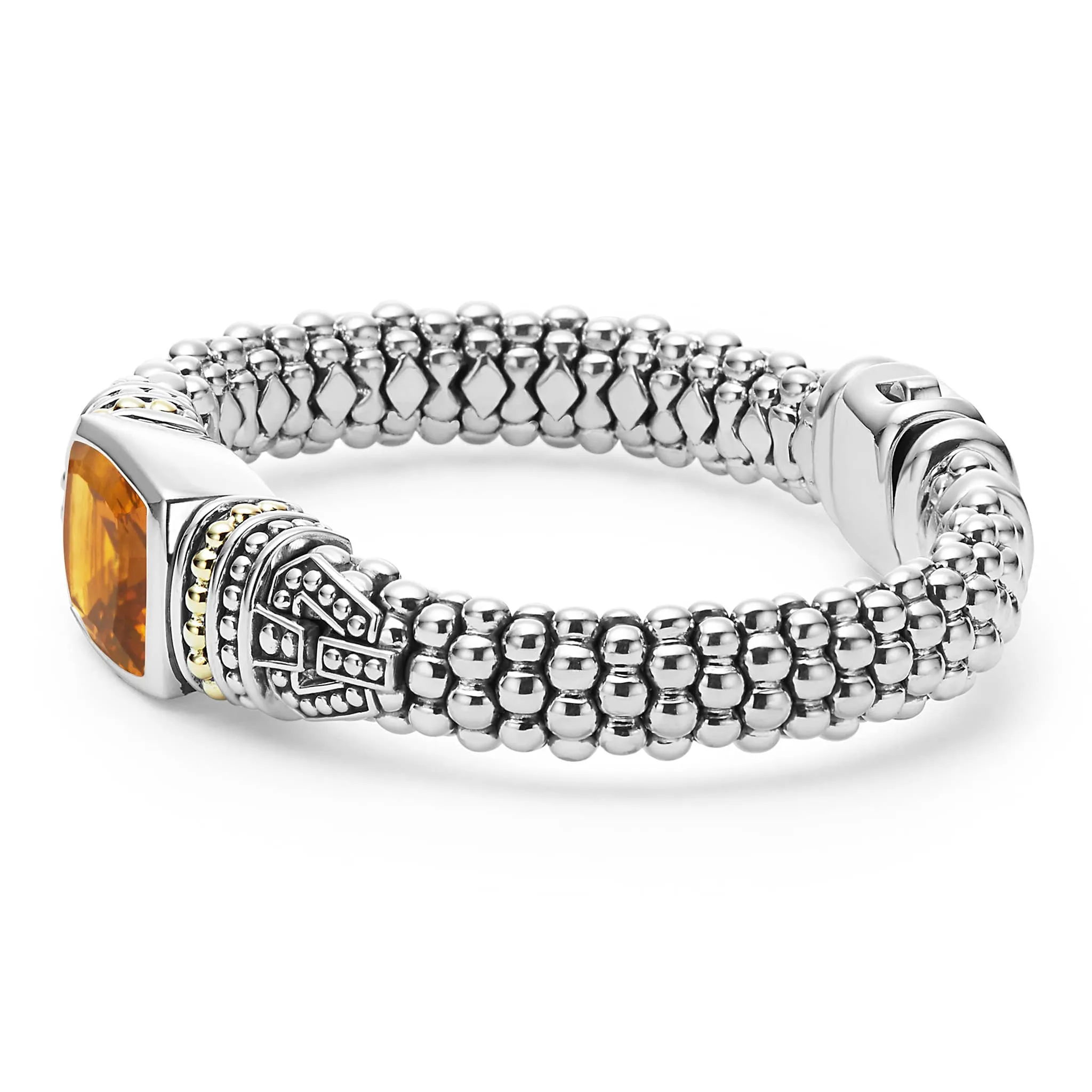 Rittenhouse Citrine Caviar Bracelet | 9mm sold by LAGOS product image thumbnail 4