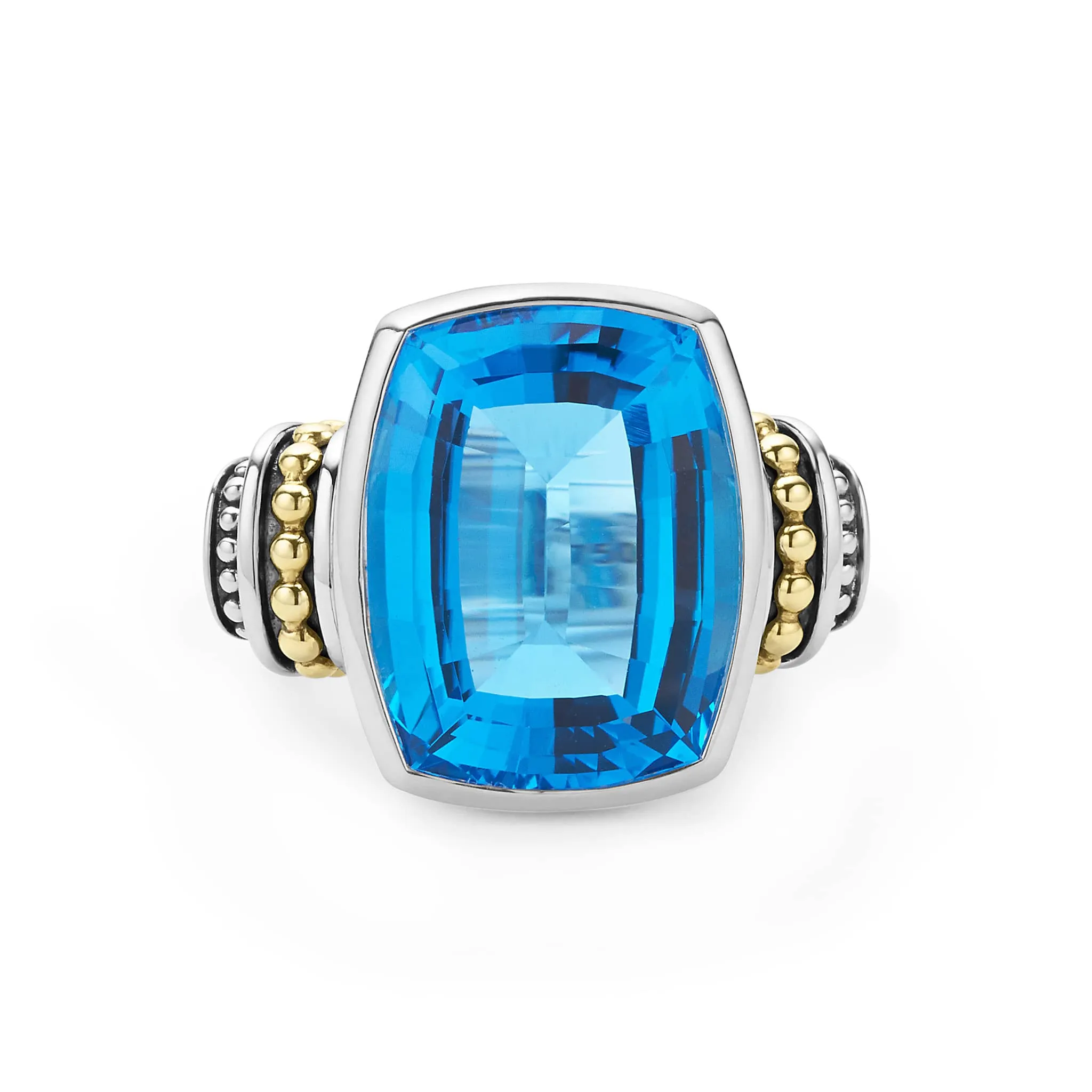 Rittenhouse Large Swiss Blue Topaz Statement Ring sold by LAGOS product image thumbnail 3