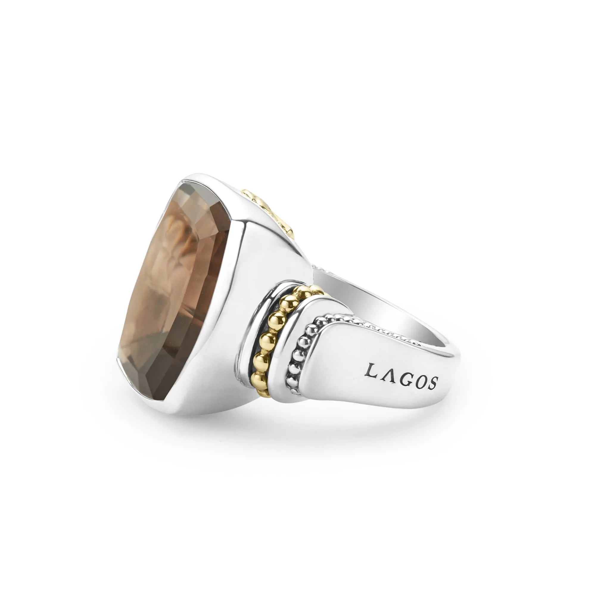Rittenhouse Large Smokey Quartz Statement Ring sold by LAGOS product image thumbnail 4