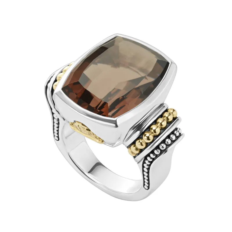 Rittenhouse Large Smokey Quartz Statement Ring sold by LAGOS