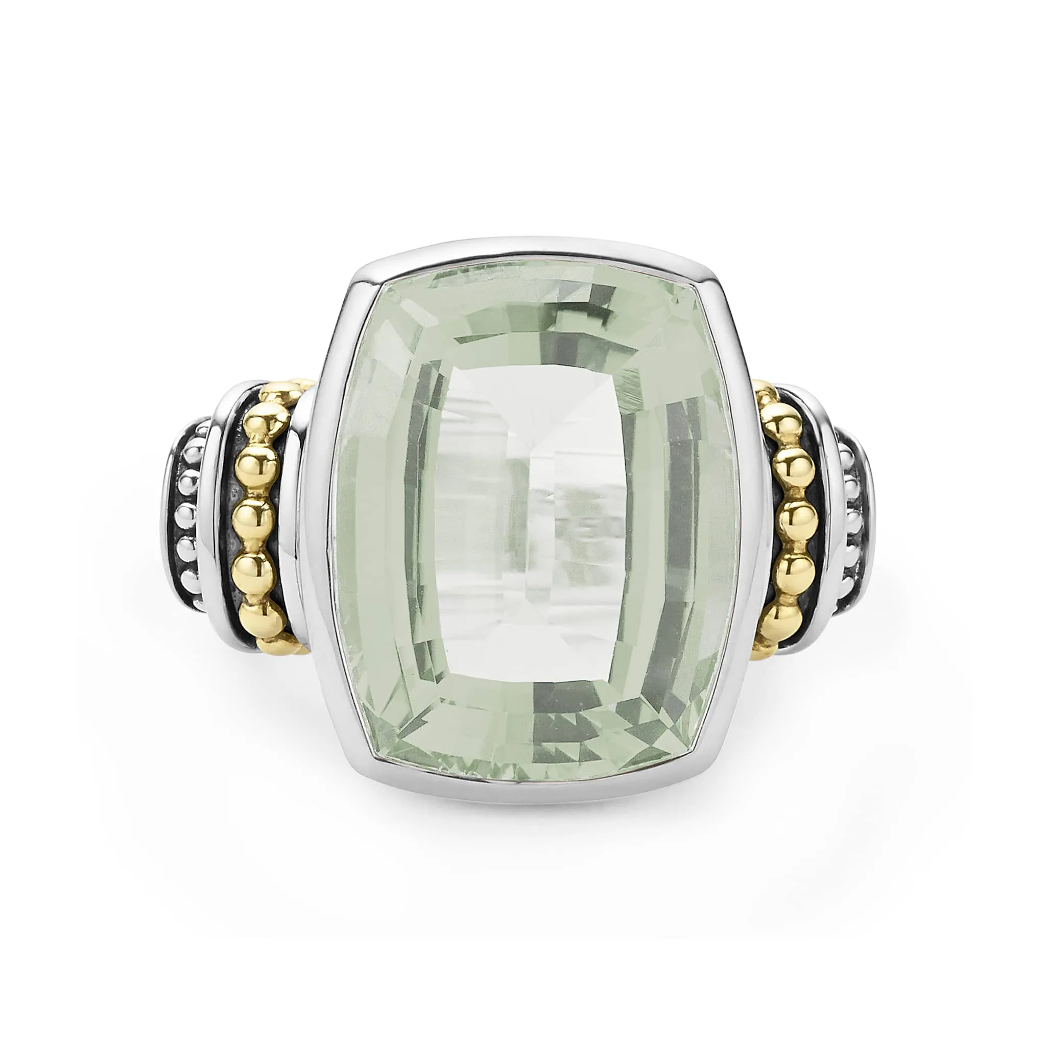Rittenhouse Large Prasiolite Statement Ring sold by LAGOS product image thumbnail 3