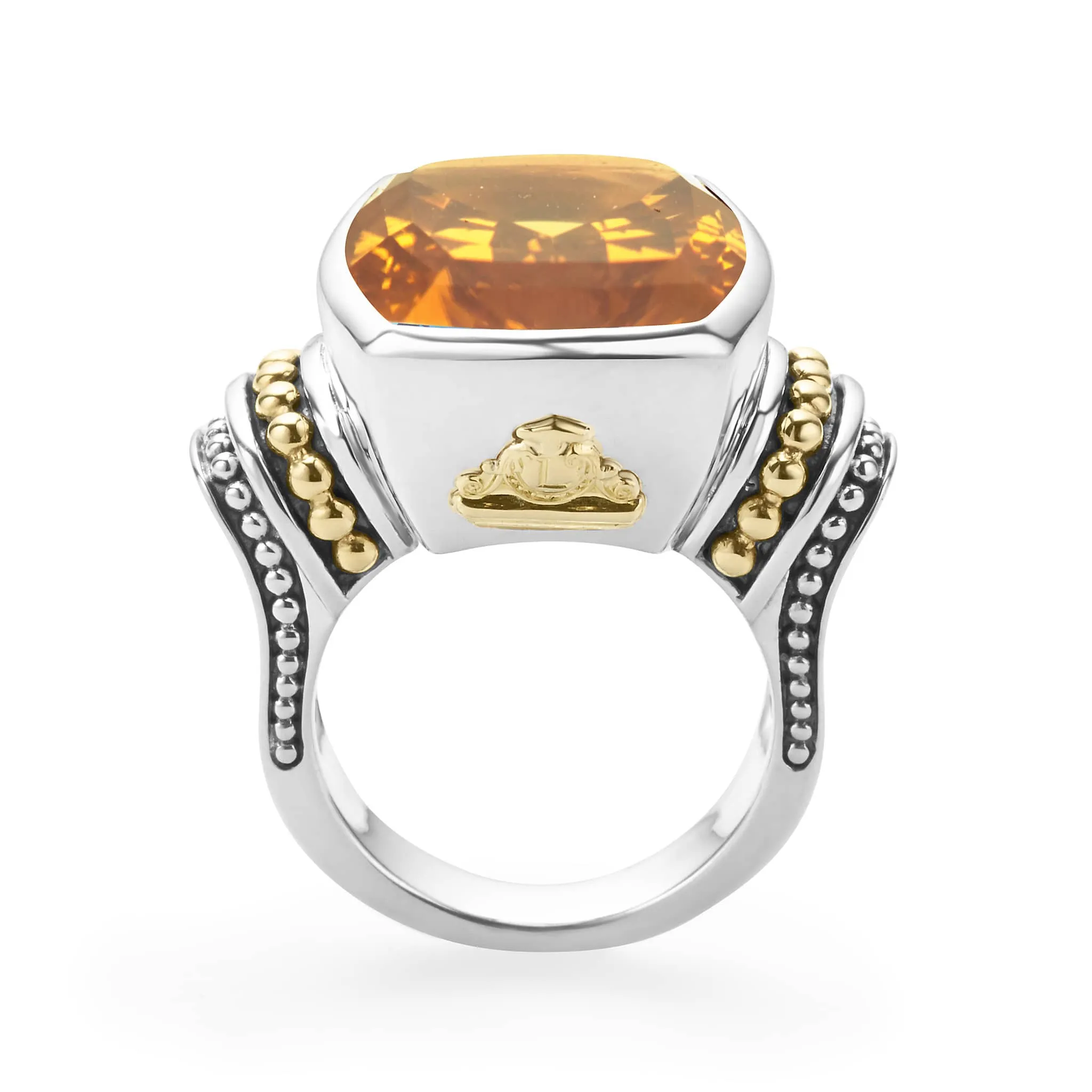 Rittenhouse Large Citrine Statement Ring sold by LAGOS product image thumbnail 5