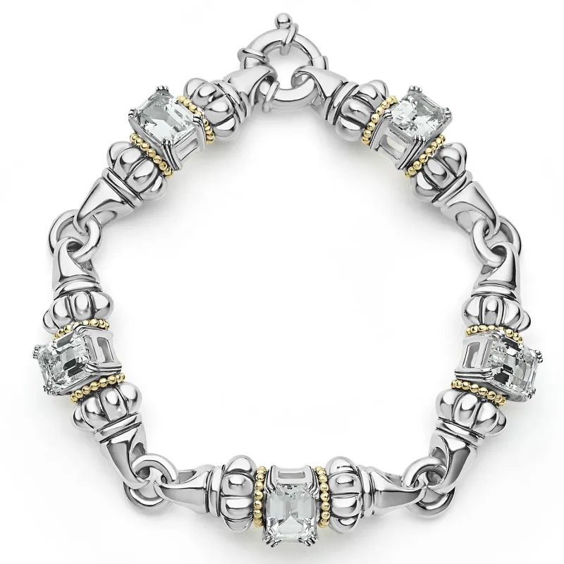 Glacier Classic White Topaz Bracelet sold by LAGOS