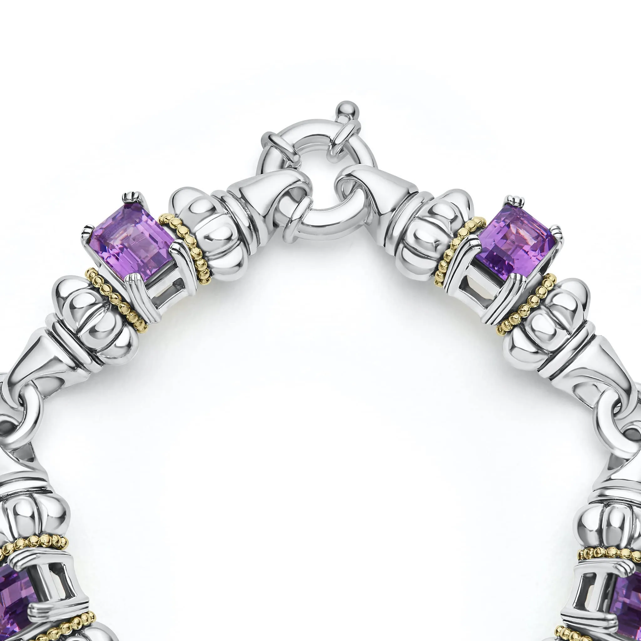 Glacier Classic Amethyst Bracelet sold by LAGOS product image thumbnail 3