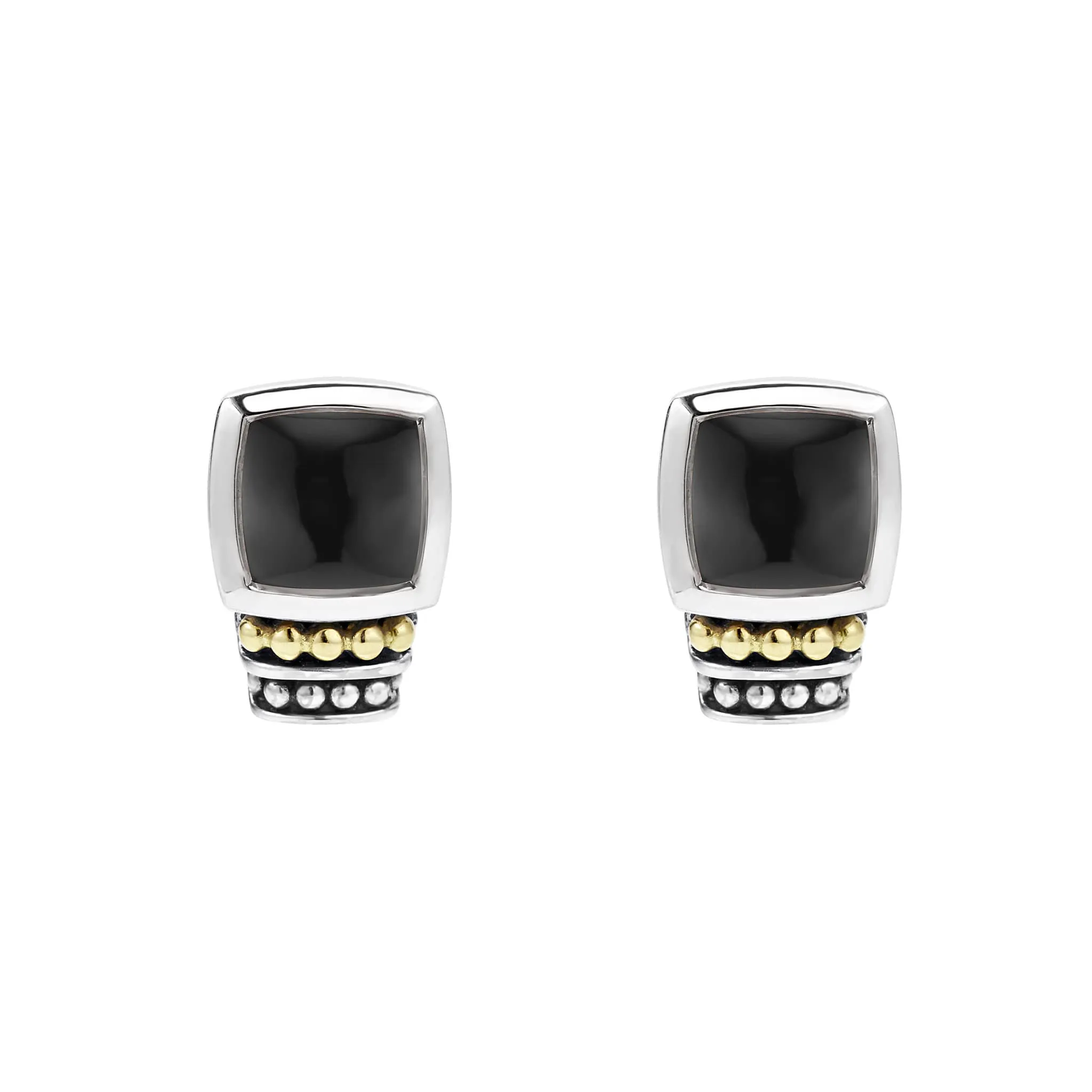 Rittenhouse Bezel-Set Onyx Stud Earrings sold by LAGOS product image thumbnail 3