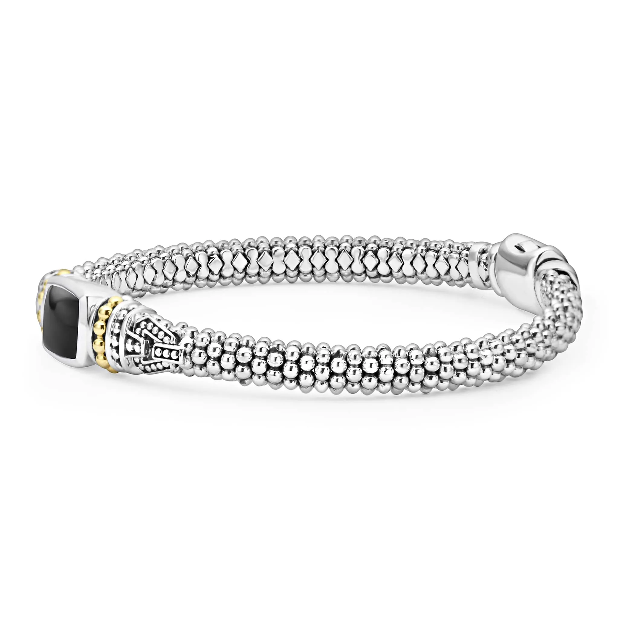 Rittenhouse Onyx Caviar Bracelet | 6mm sold by LAGOS product image thumbnail 4