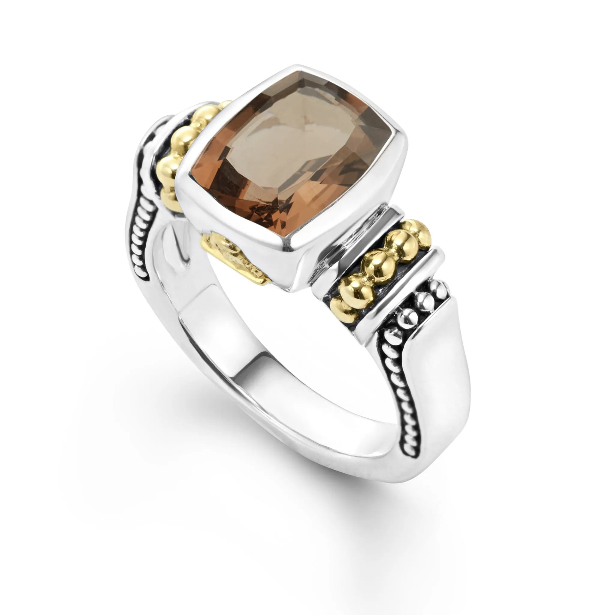Rittenhouse Bezel-Set Smokey Quartz Ring sold by LAGOS