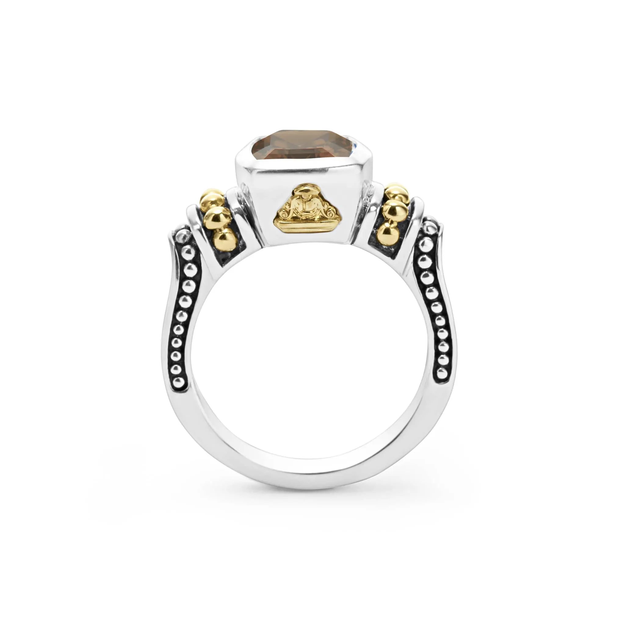 Rittenhouse Bezel-Set Smokey Quartz Ring sold by LAGOS product image thumbnail 5