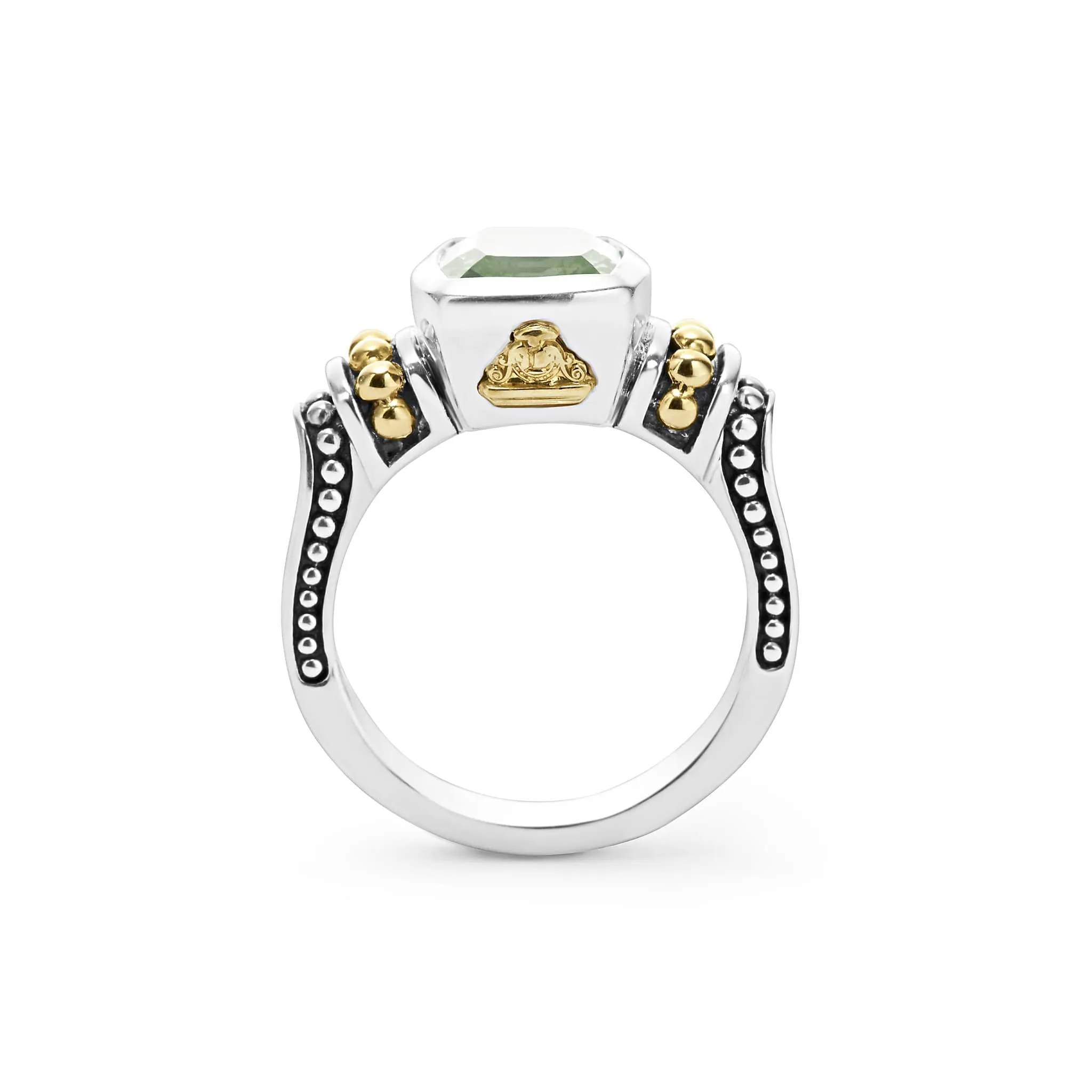 Rittenhouse Bezel-Set Prasiolite Ring sold by LAGOS product image thumbnail 5