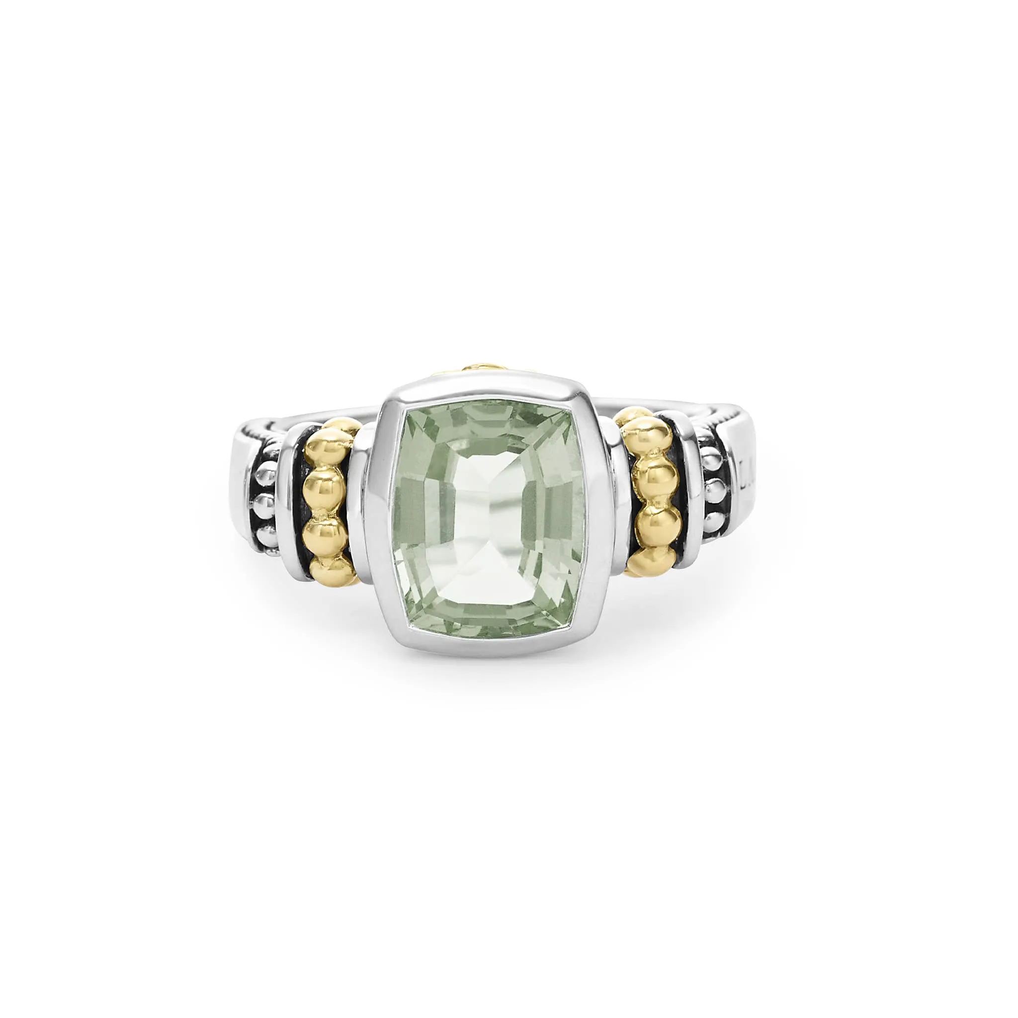 Rittenhouse Bezel-Set Prasiolite Ring sold by LAGOS product image thumbnail 3