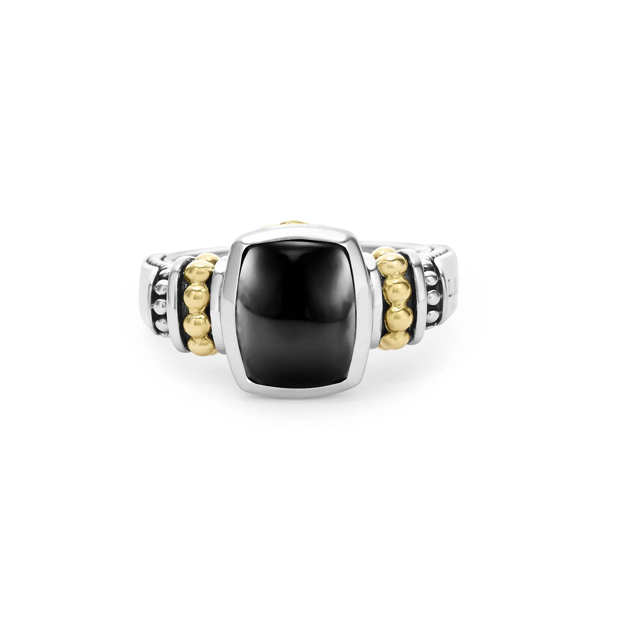 Rittenhouse Bezel-Set Onyx Ring sold by LAGOS product image thumbnail 3