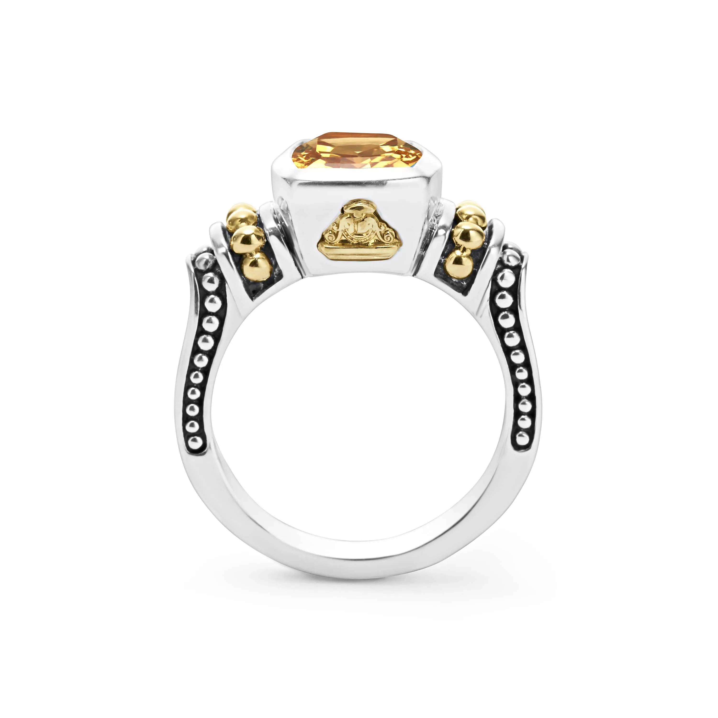 Rittenhouse Bezel-Set Citrine Ring sold by LAGOS product image thumbnail 5