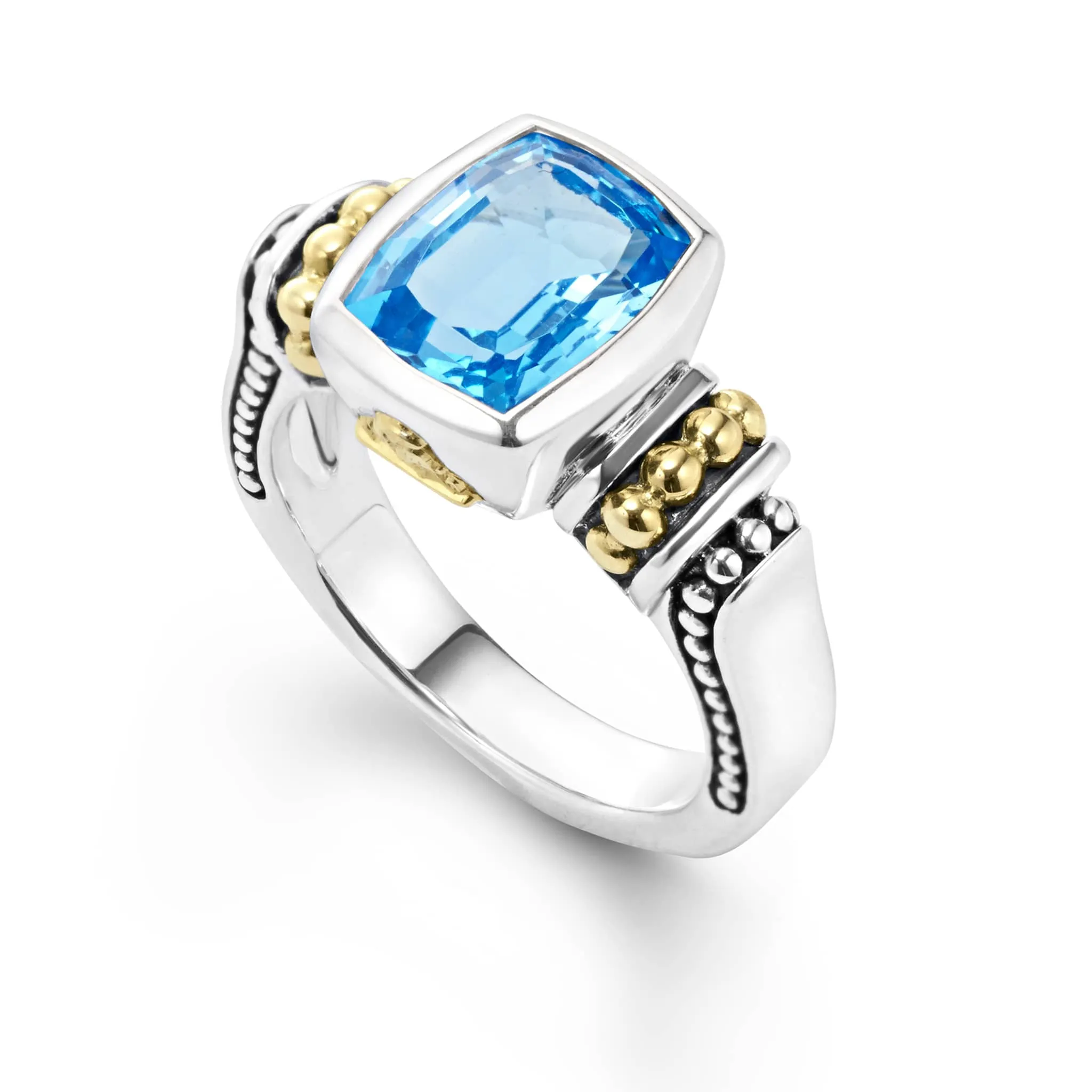 Rittenhouse Bezel-Set Swiss Blue Topaz Ring sold by LAGOS