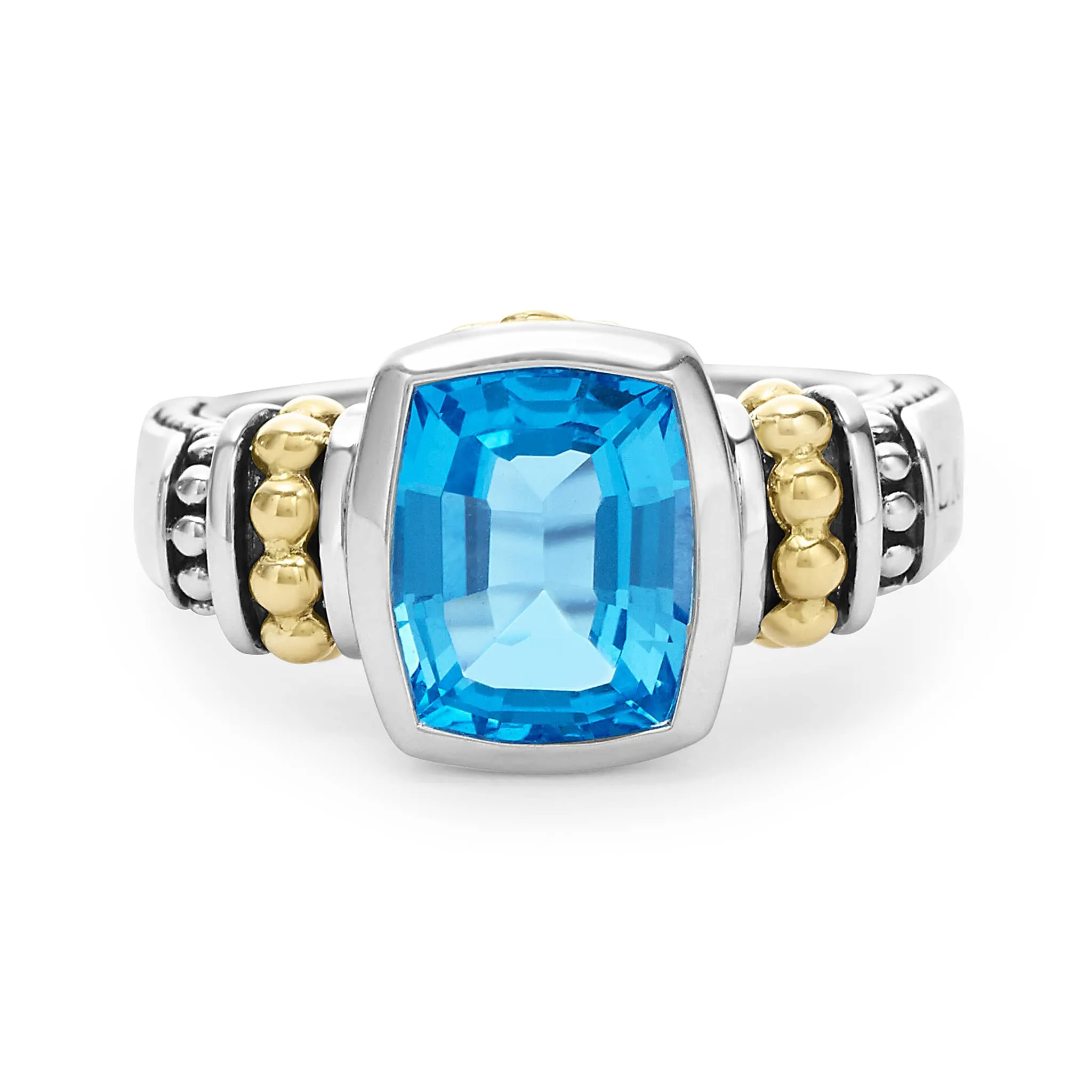 Rittenhouse Bezel-Set Swiss Blue Topaz Ring sold by LAGOS product image thumbnail 3