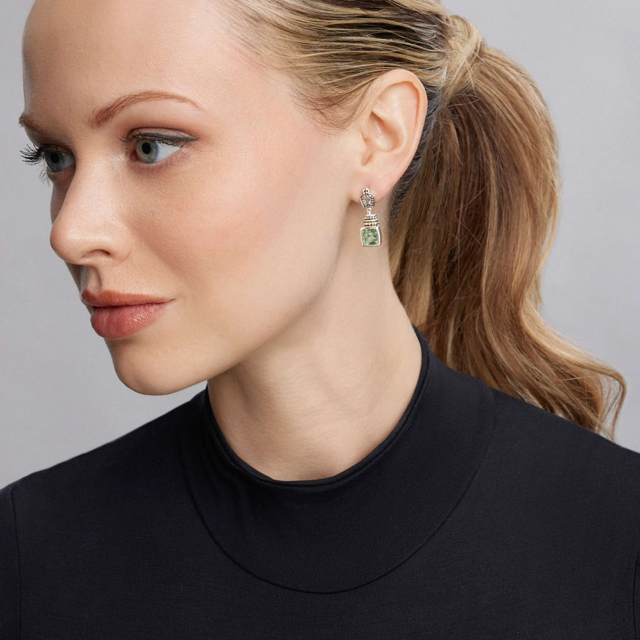 Rittenhouse Prasiolite Drop Earrings sold by LAGOS product image thumbnail 2