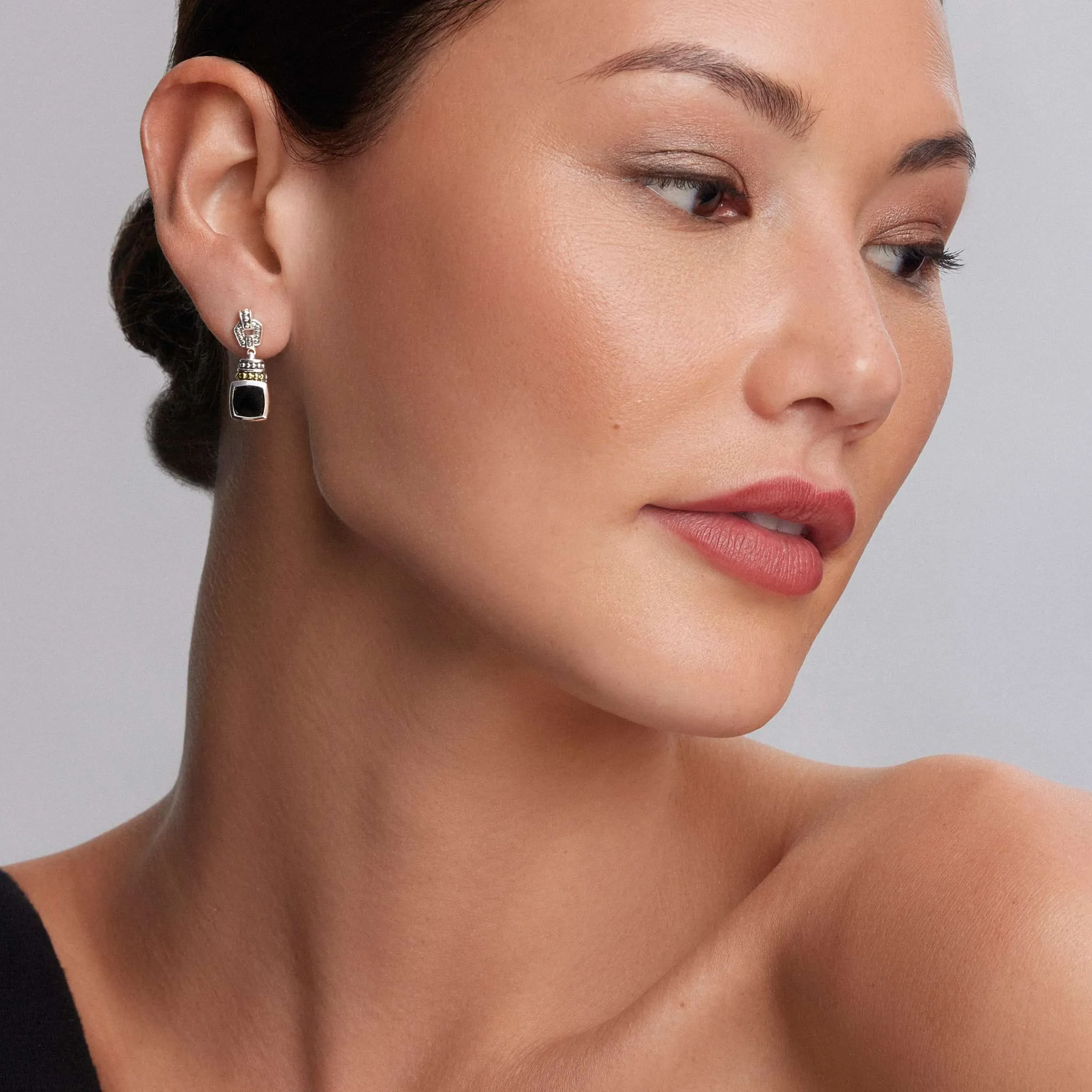 Rittenhouse Onyx Drop Earrings sold by LAGOS product image thumbnail 2