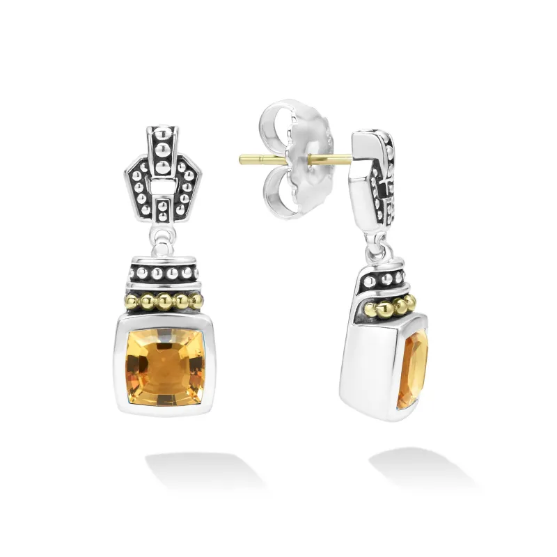 Rittenhouse Citrine Drop Earrings sold by LAGOS