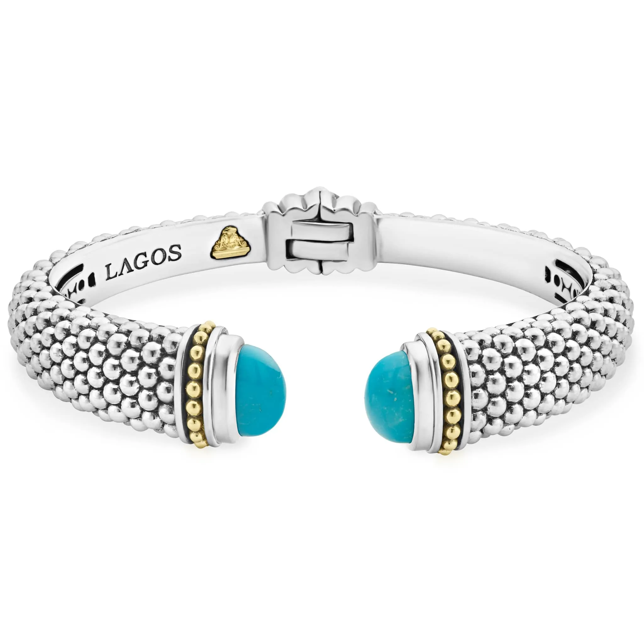 Rittenhouse Turquoise Cuff Bracelet |12mm sold by LAGOS