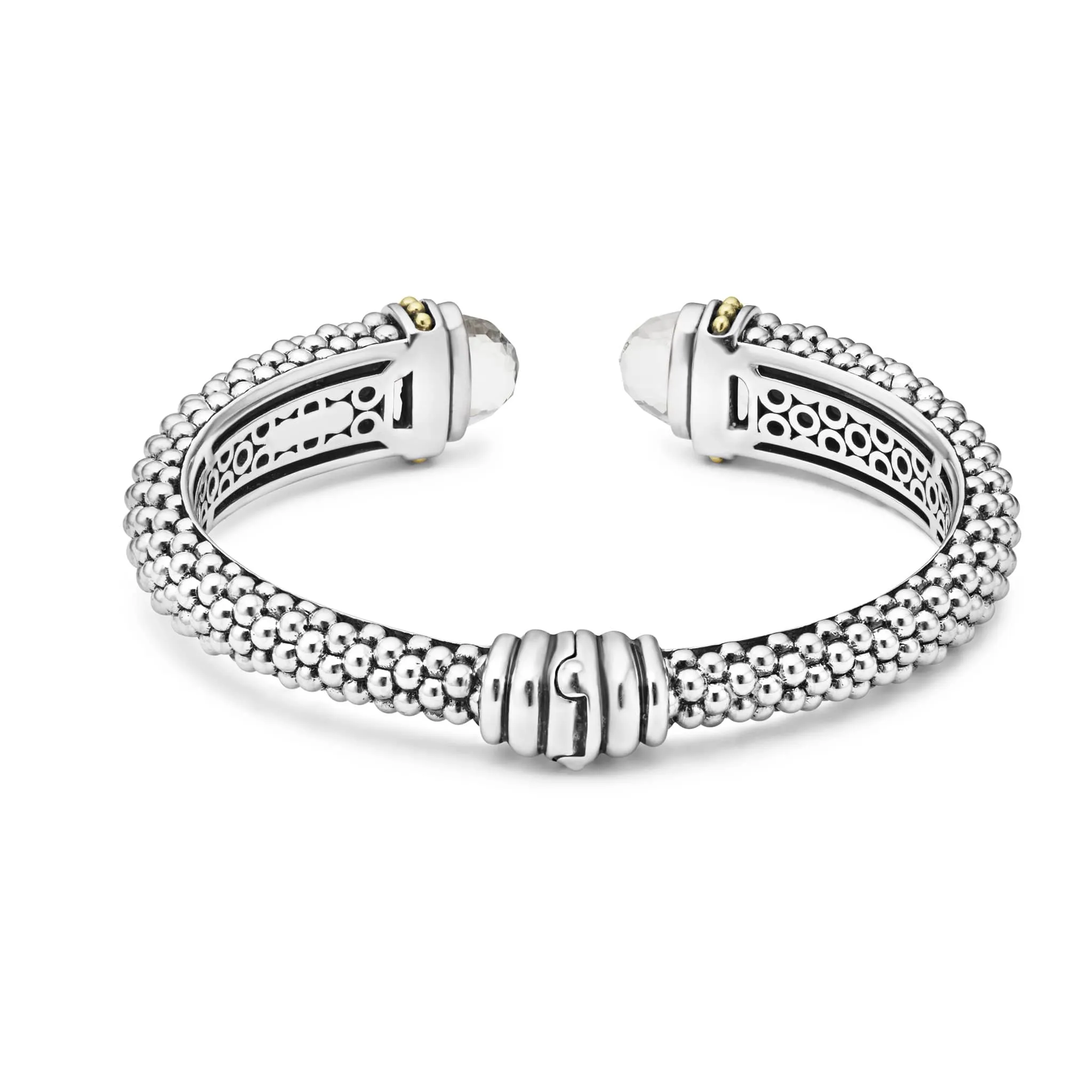 Rittenhouse White Topaz Cuff Bracelet | 12mm sold by LAGOS product image thumbnail 5