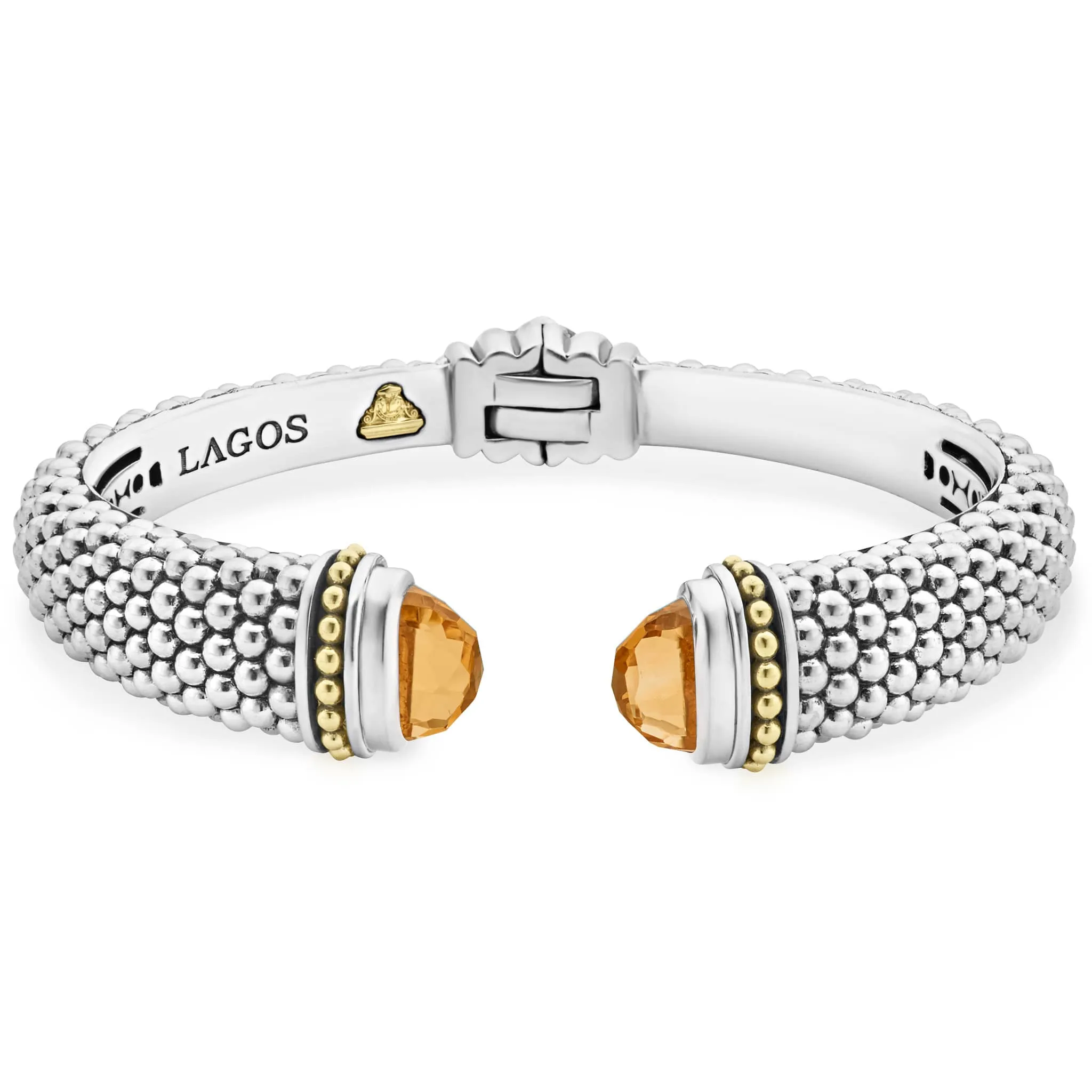 Rittenhouse Citrine Cuff Bracelet | 12mm sold by LAGOS