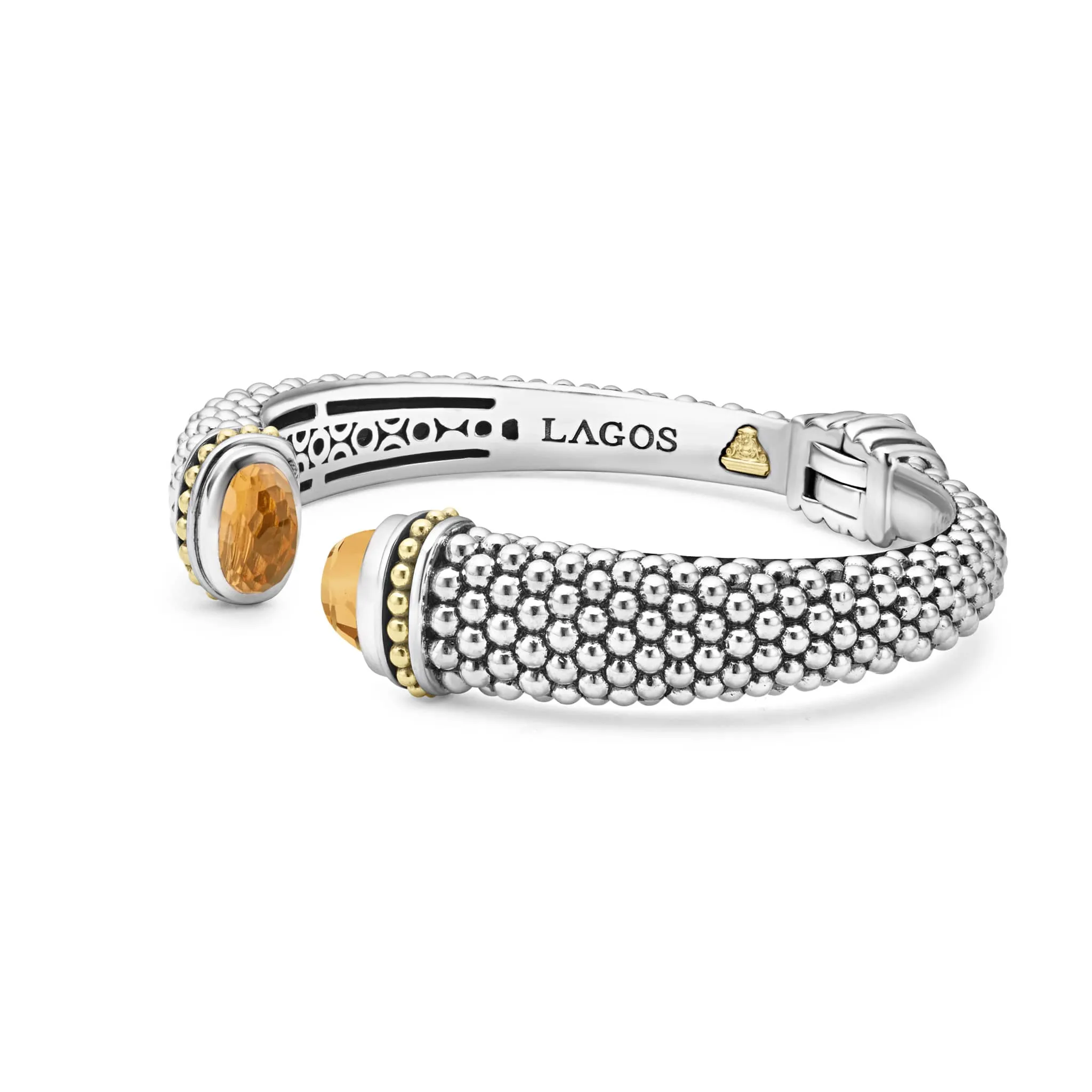 Rittenhouse Citrine Cuff Bracelet | 12mm sold by LAGOS product image thumbnail 4