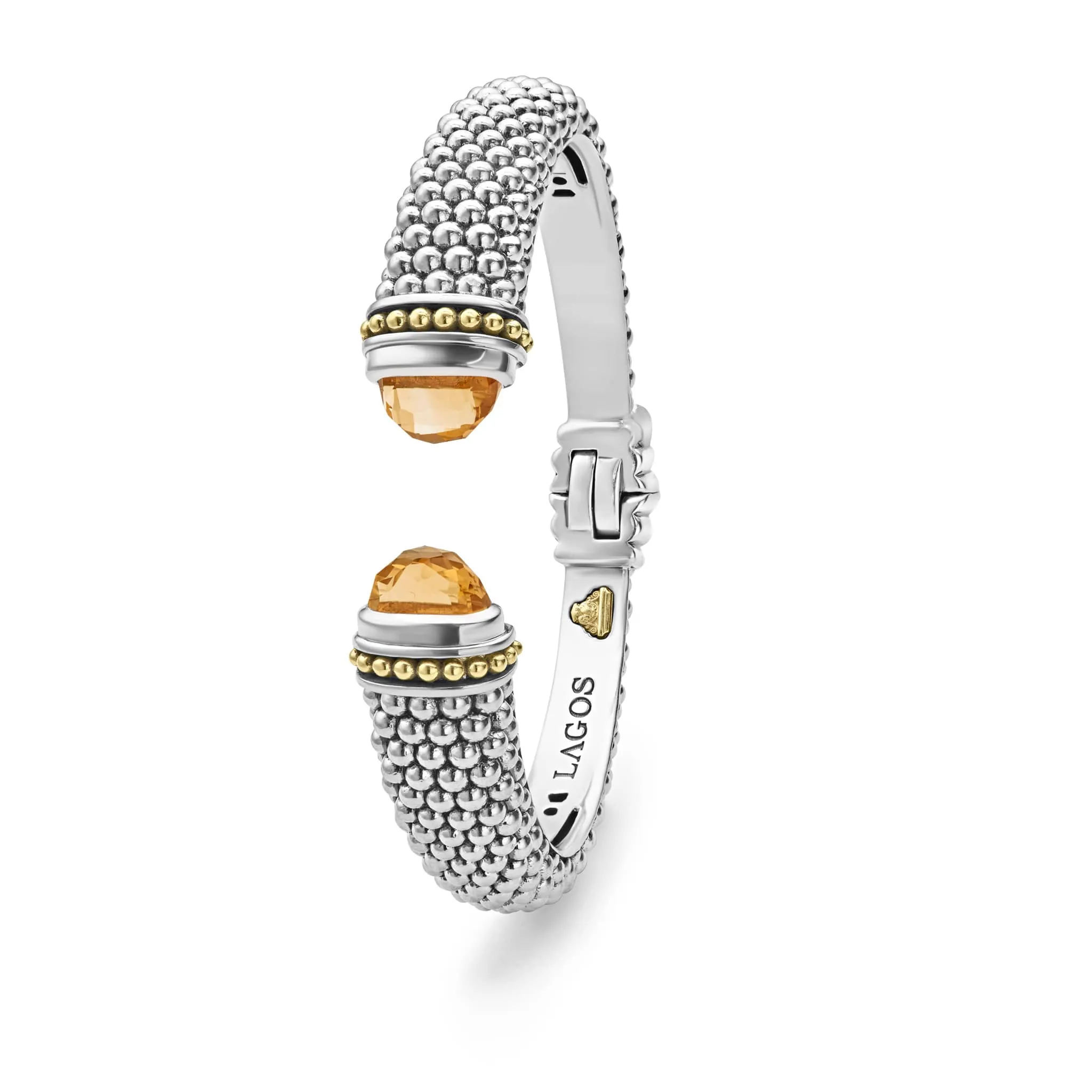 Rittenhouse Citrine Cuff Bracelet | 12mm sold by LAGOS product image thumbnail 3