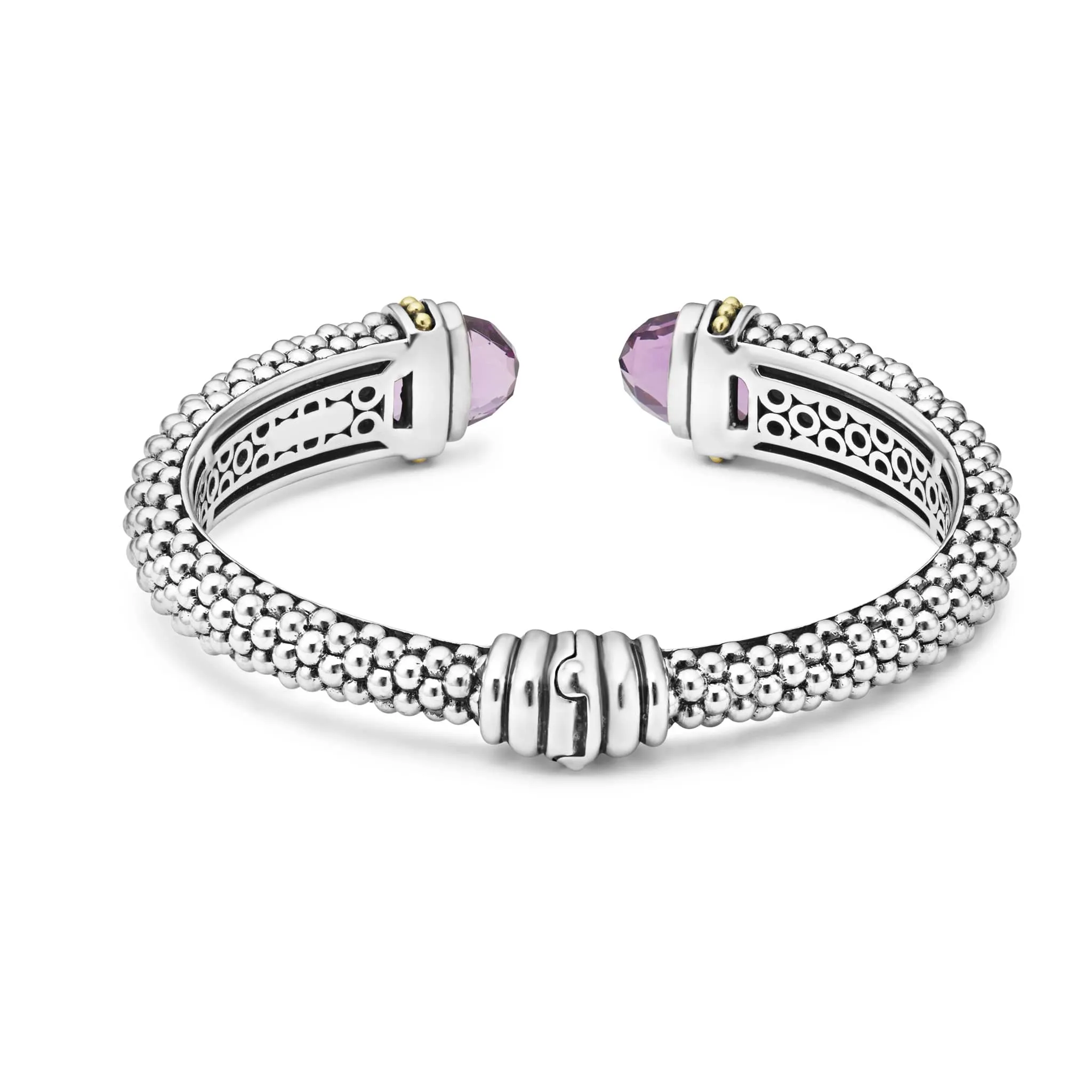 Rittenhouse Amethyst Cuff Bracelet | 12mm sold by LAGOS product image thumbnail 5