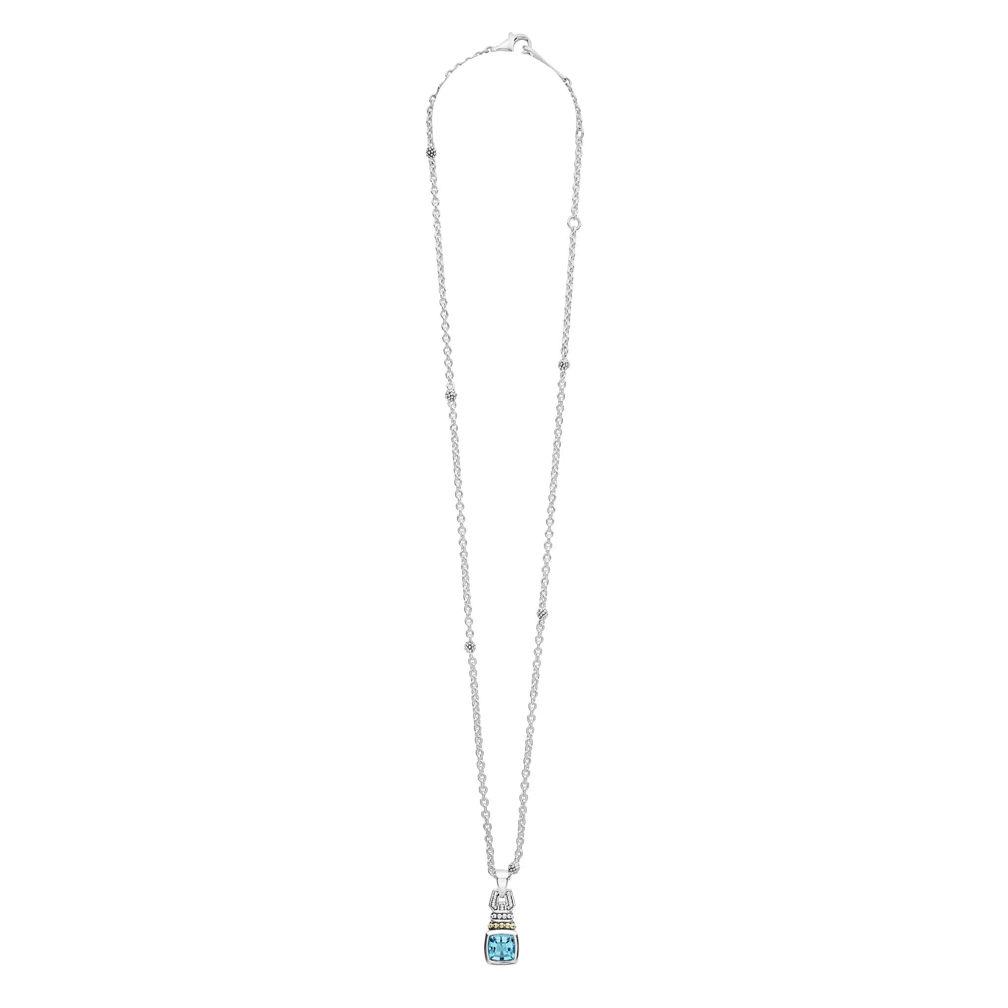 Rittenhouse Swiss Blue Topaz Pendant Necklace sold by LAGOS product image thumbnail 3