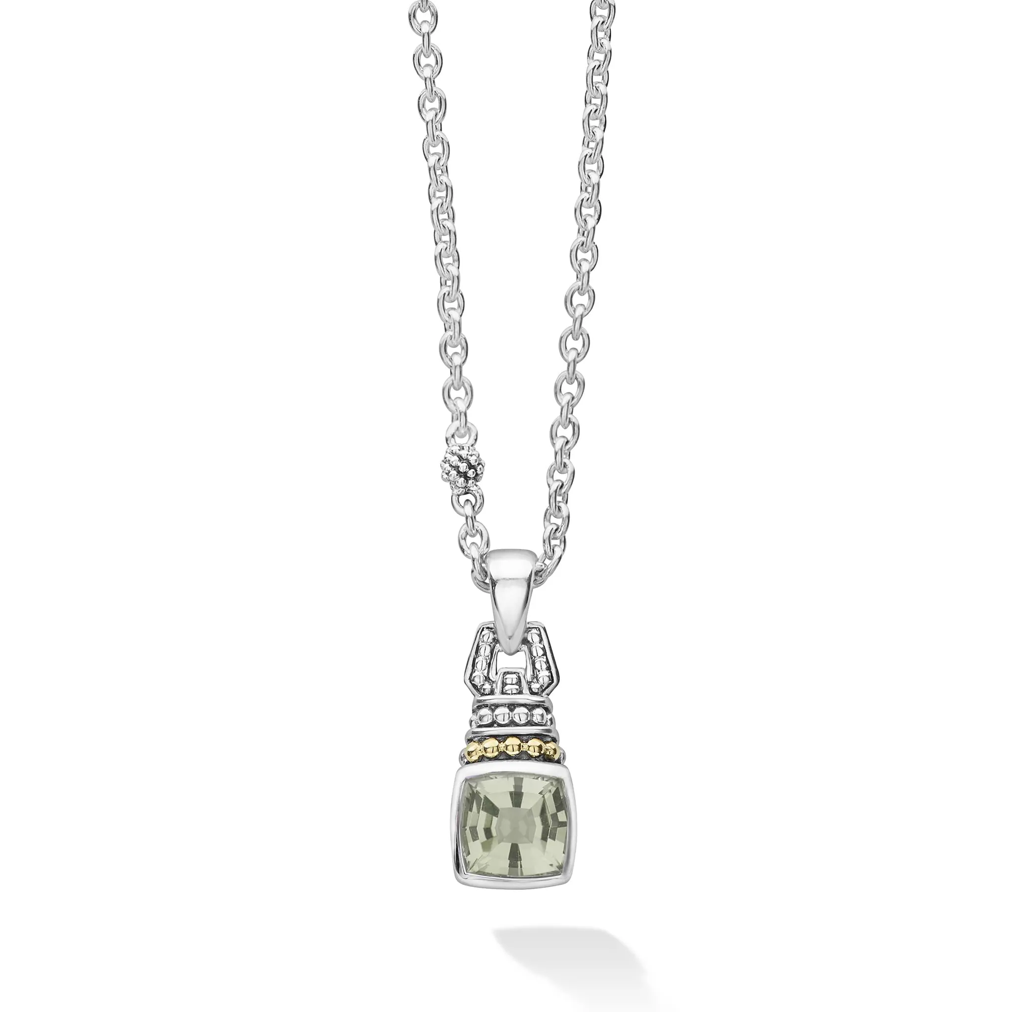 Rittenhouse Prasiolite Pendant Necklace sold by LAGOS