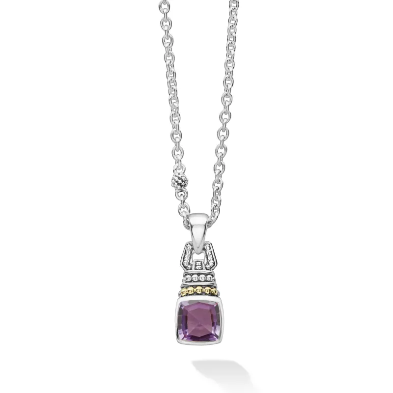 Rittenhouse Amethyst Pendant Necklace sold by LAGOS