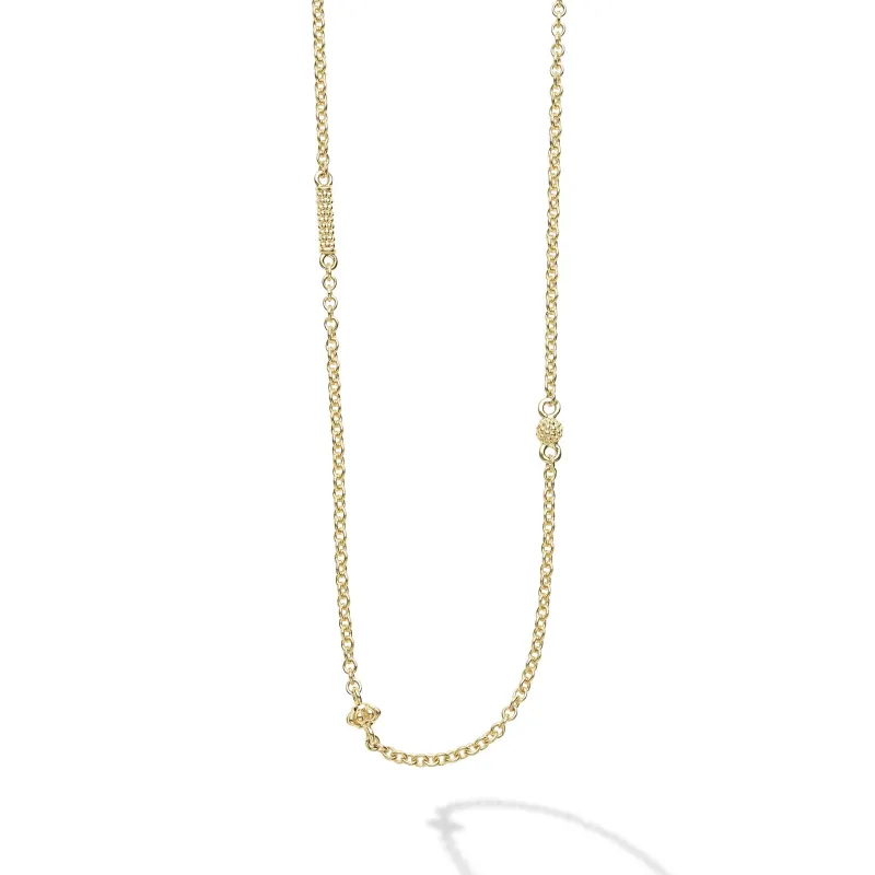 Caviar Gold Gold Caviar Chain Necklace (studio) sold by LAGOS