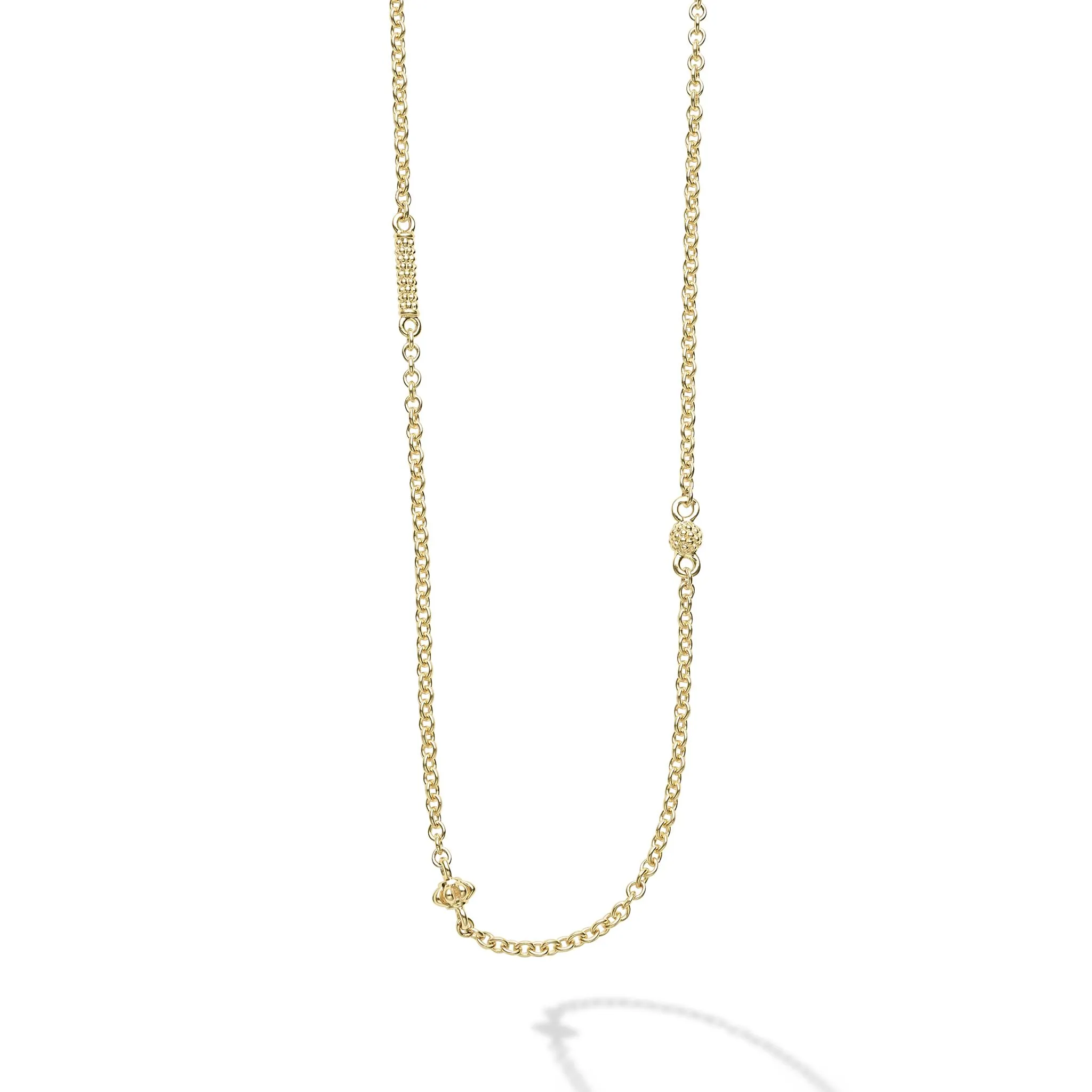 Caviar Gold Gold Caviar Chain Necklace (studio) sold by LAGOS