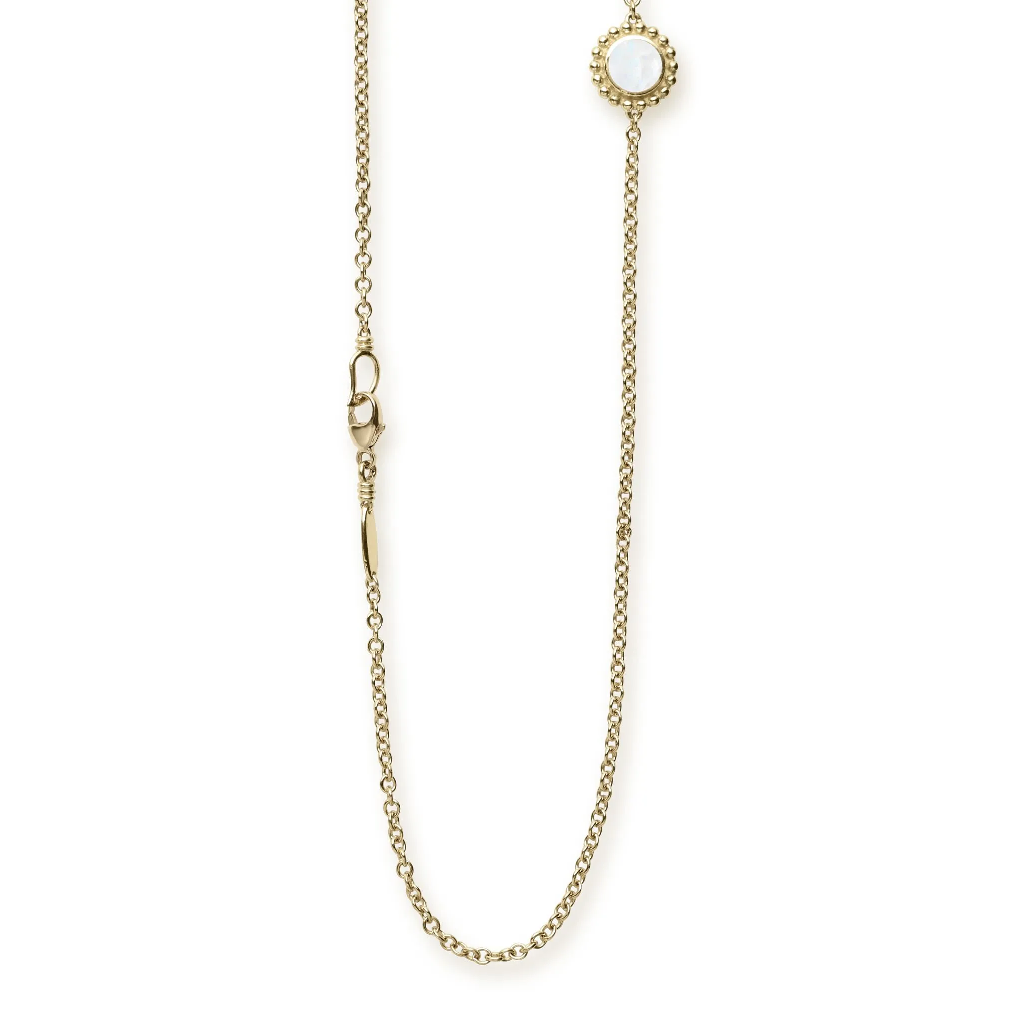 Covet Seven Station Round Mother of Pearl Necklace sold by LAGOS product image thumbnail 4