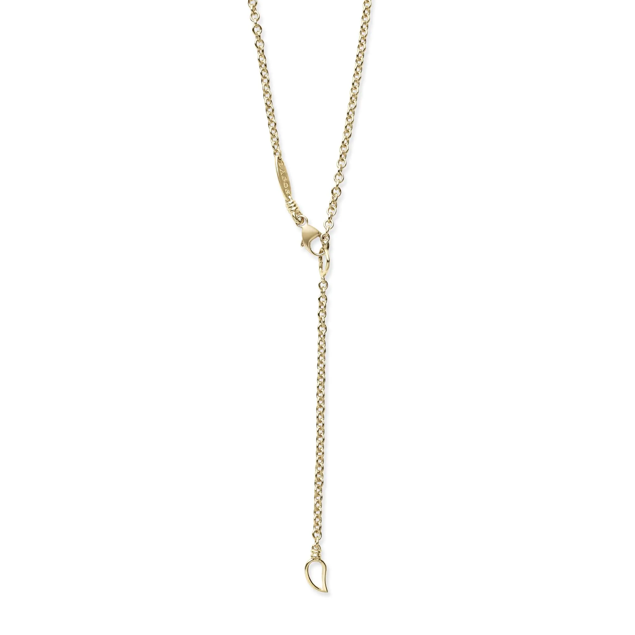 Covet Three Station Round Mother of Pearl Necklace sold by LAGOS product image thumbnail 4