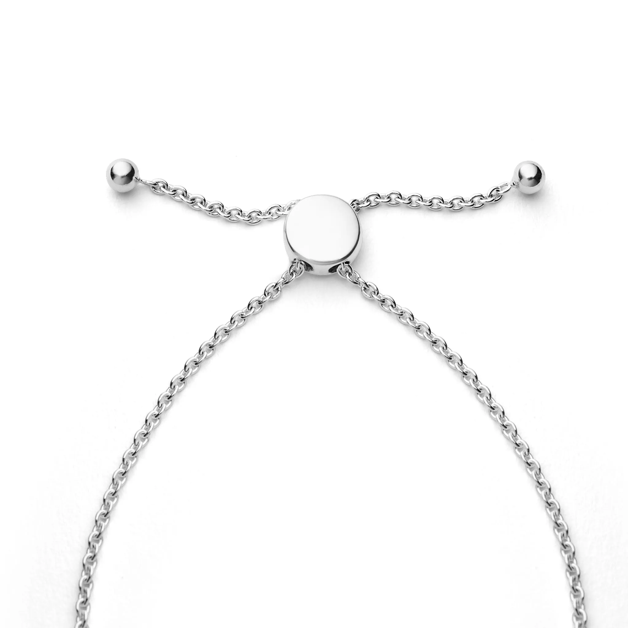 Newport Two-Tone Knot Diamond Bolo Bracelet sold by LAGOS product image thumbnail 5
