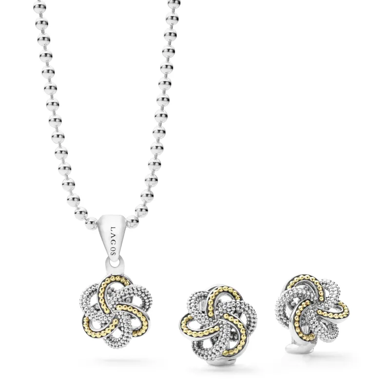 Love Knot Two-Tone Love Knot Gift Set sold by LAGOS